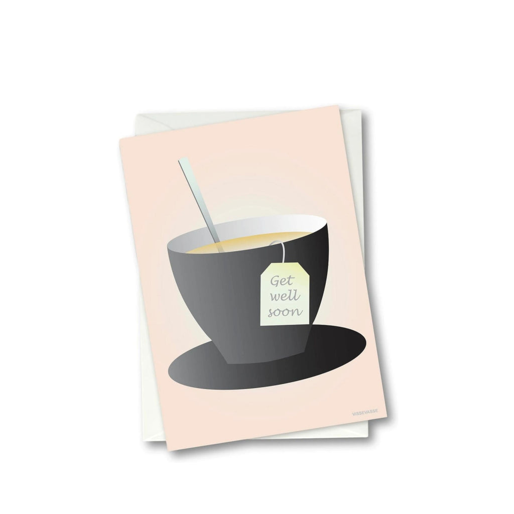 Vissevasse Get Well Soon Greeting Card, 15 X21 Cm