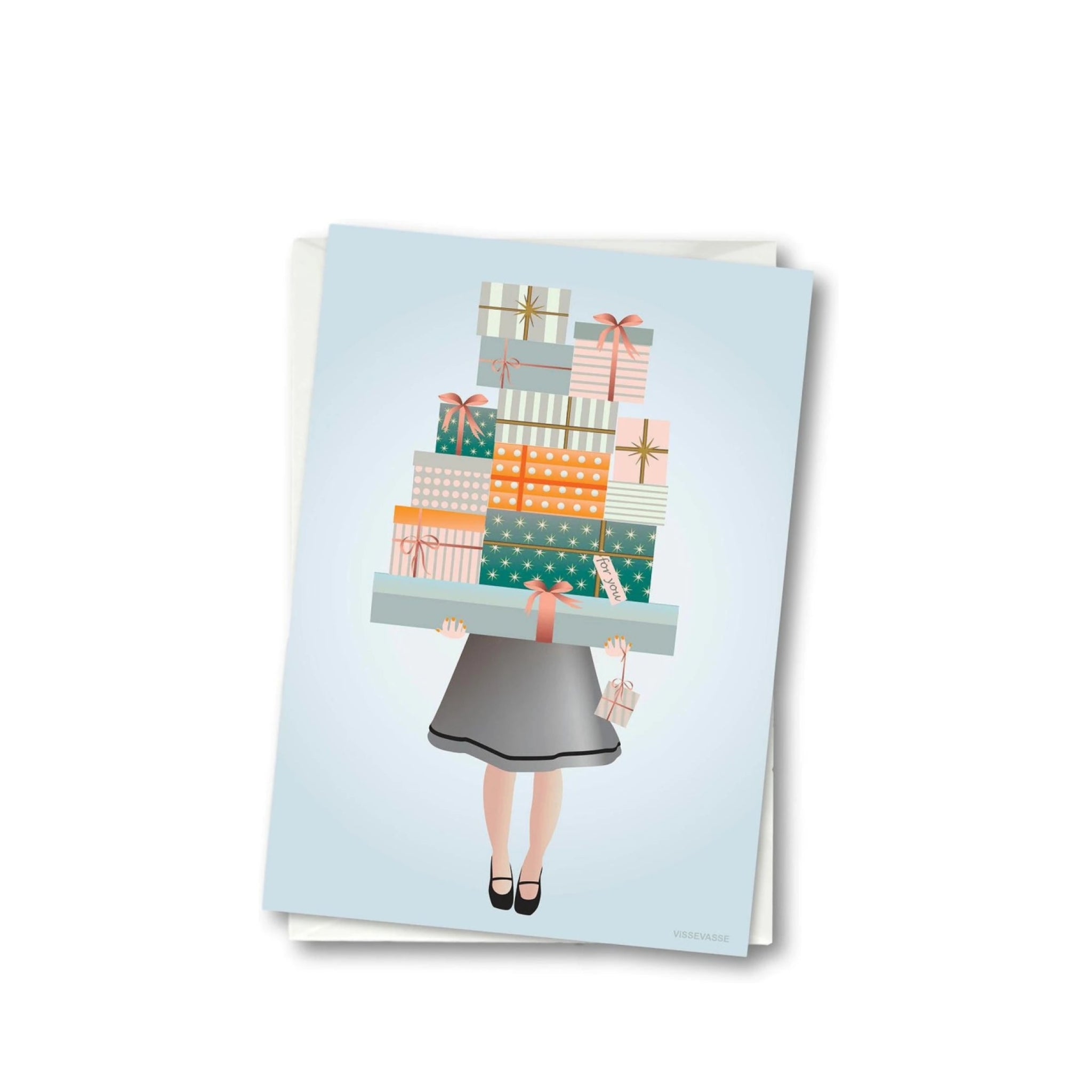 Vissevasse Gifts For You Greeting Card, 15 X21 Cm