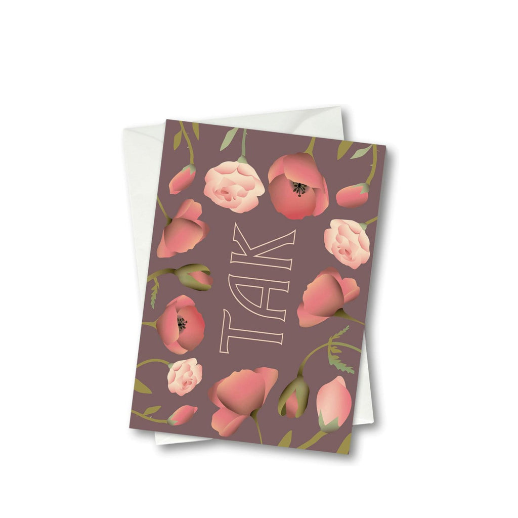 Vissevasse Thank You Greeting Card, 10,5x15cm