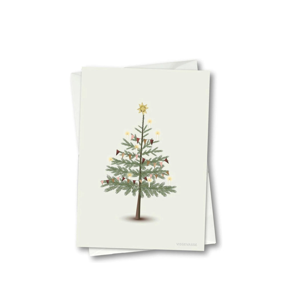 Vissevasse The Christmas Tree Greeting Card, 10.5x15cm