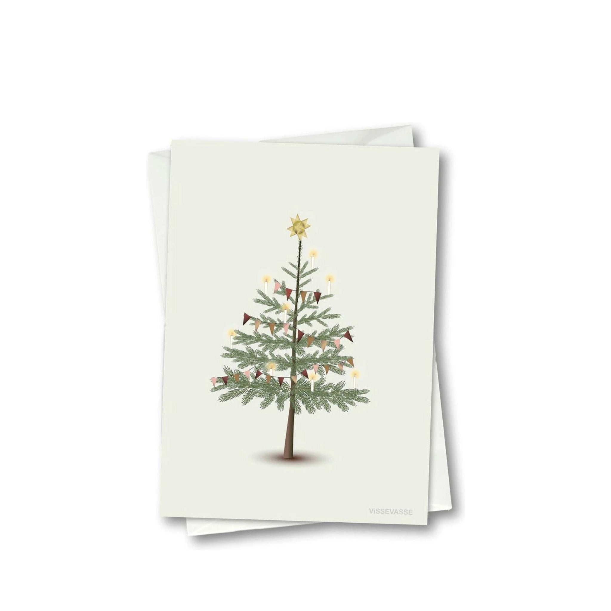 Vissevasse The Christmas Tree Greeting Card, 10.5x15cm