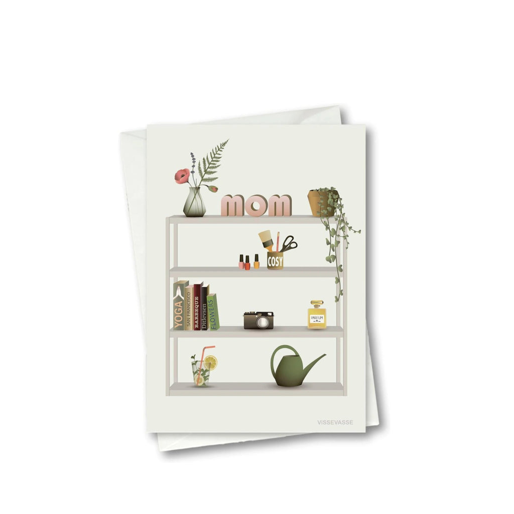 Vissevasse Mother's Favorites Greeting Card, 15 X21 Cm