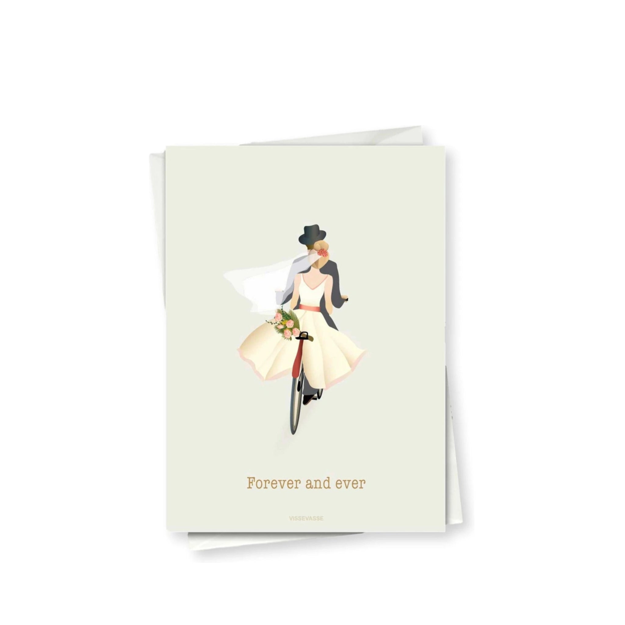 Vissevasse Forever And Ever Greeting Card