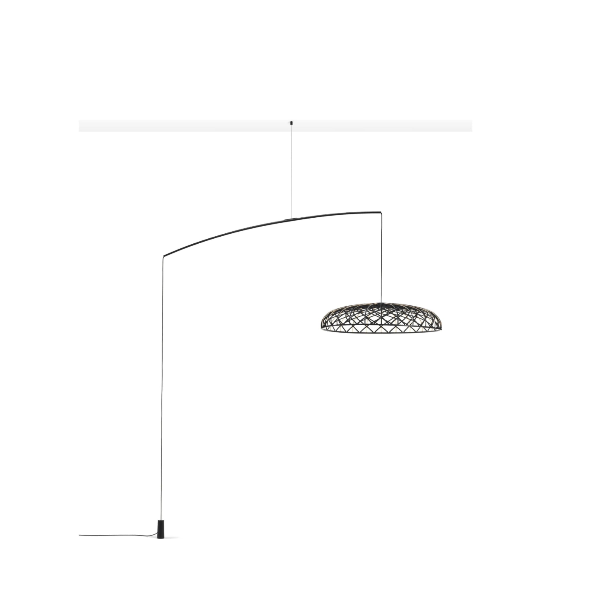 Flos Skynest Motion Floor Lamp, Anthracite