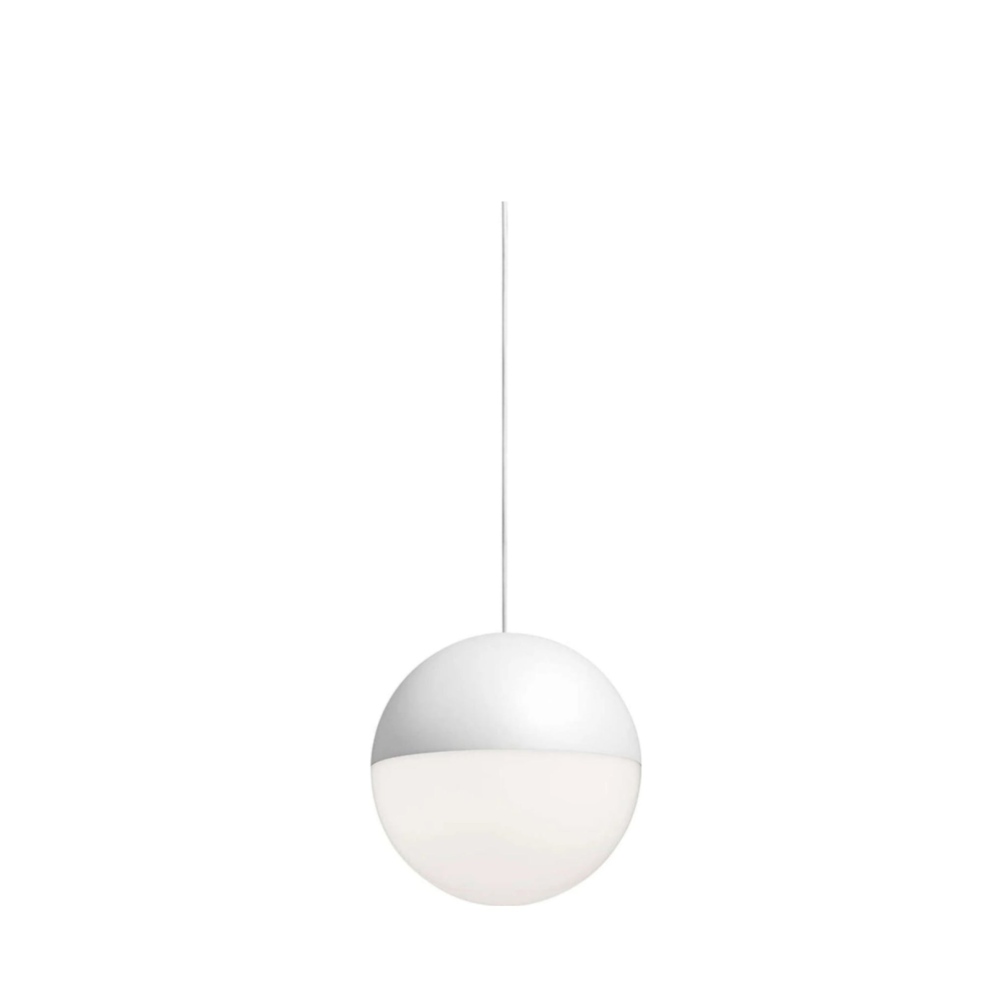 Flos String Light Ball Head Pendant Lamp 12 M, White