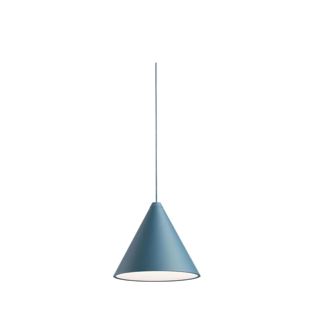 Flos String Light Cone Head Pendant Lamp 12 M, Blue