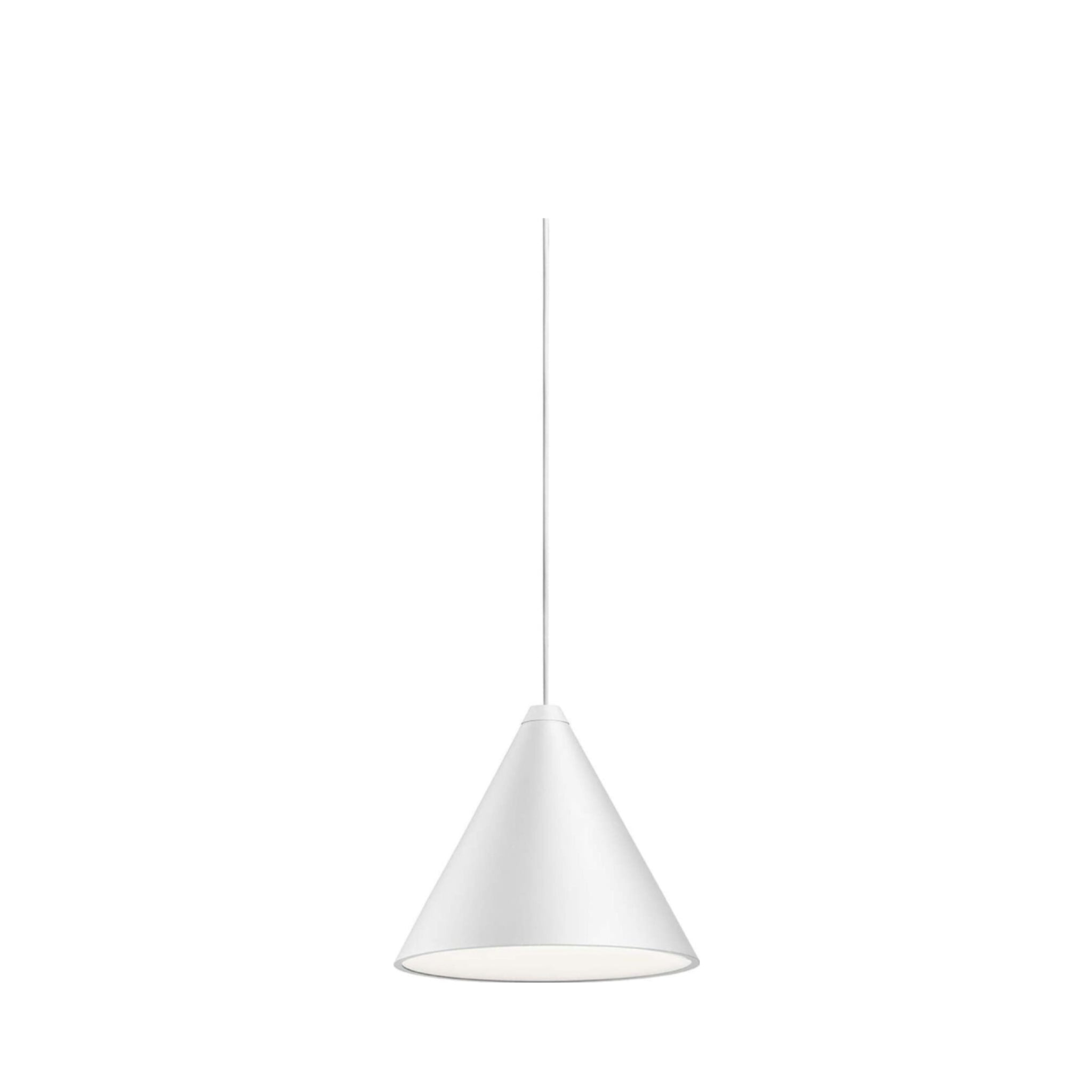 Flos String Light Cone Head Pendant Lamp Bluetooth 22 M, White