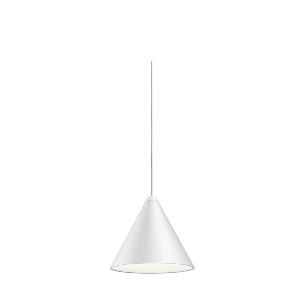 Flos String Light Cone Head Pendant Lamp Bluetooth 22 M, White