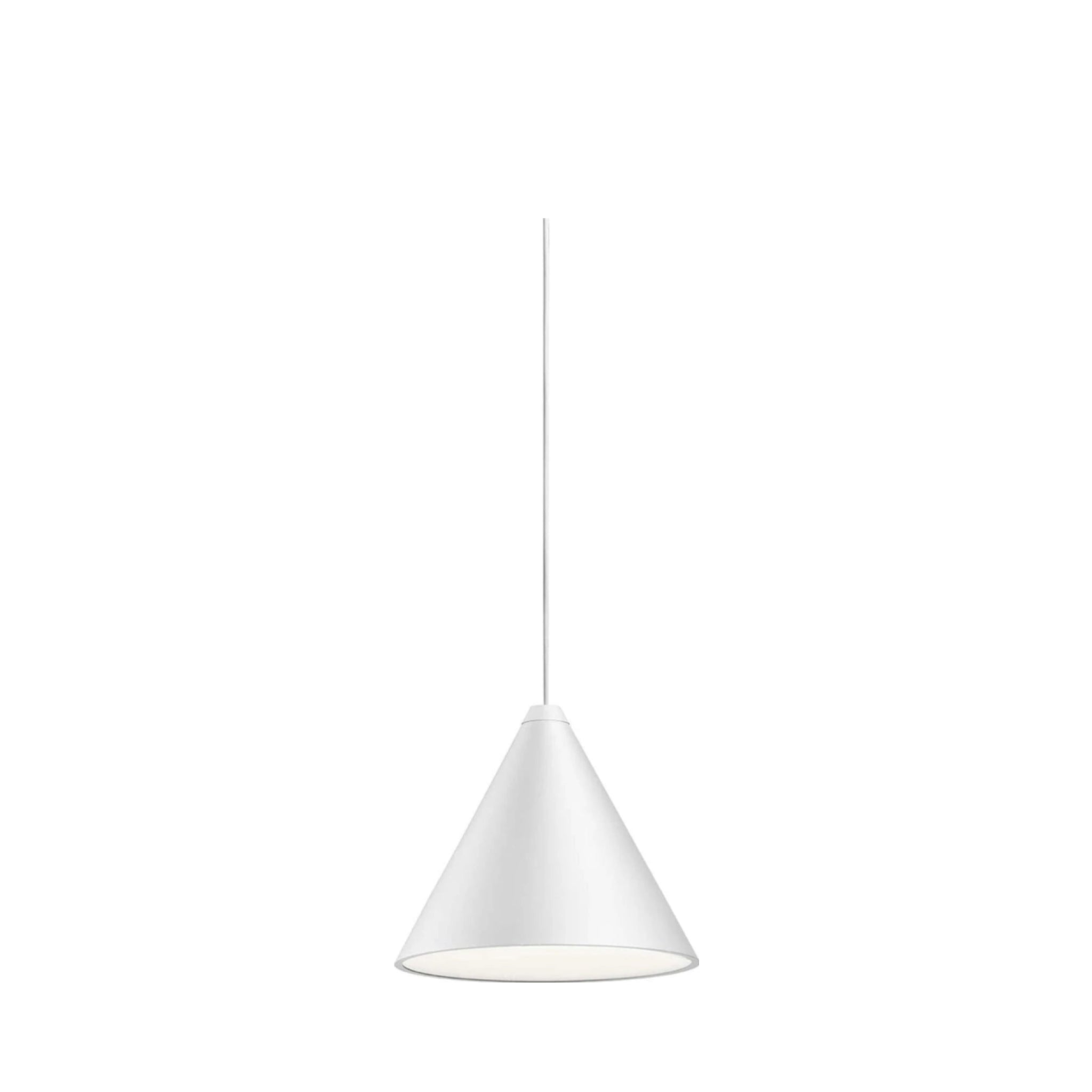 Flos String Light Cone Head Pendant Lamp Bluetooth 22 M, White