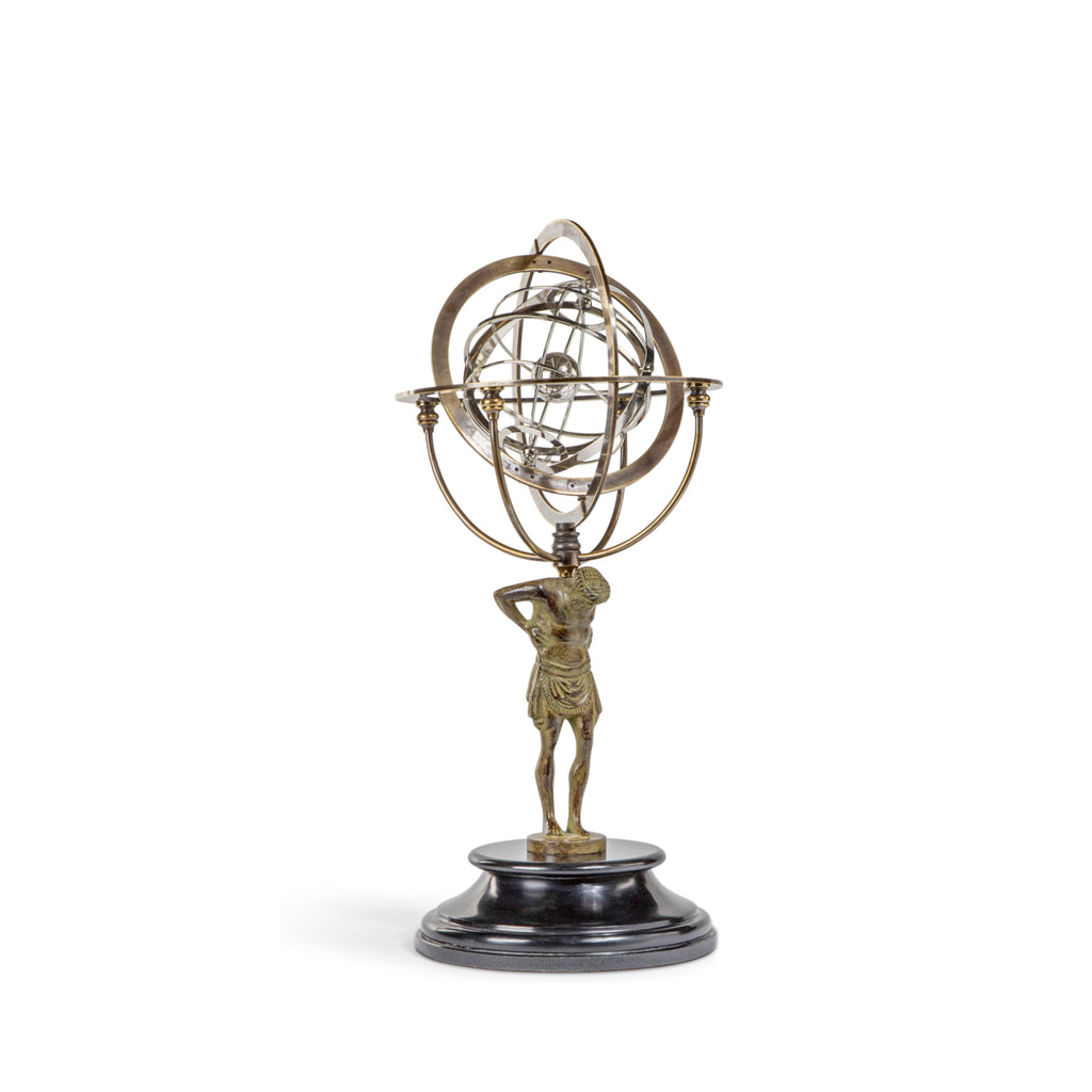 Authentic Models 18th C. Atlas Armillary Sphere