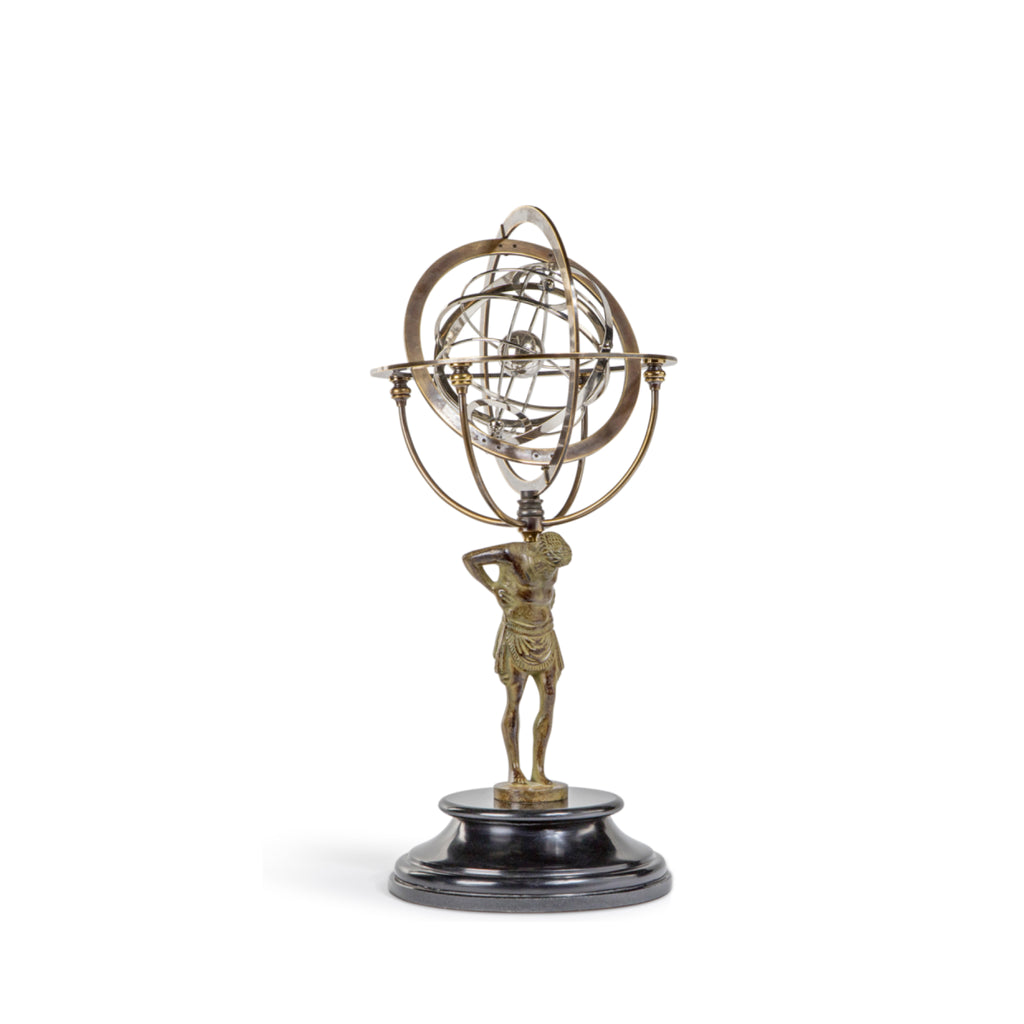 Authentic Models 18th C. Atlas Armillary Sphere
