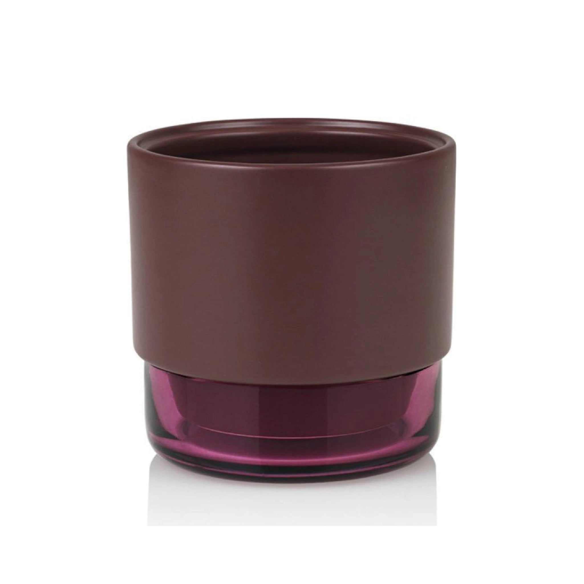 Lucie Kaas Gro flowerpot mahogany red, 12,5cm