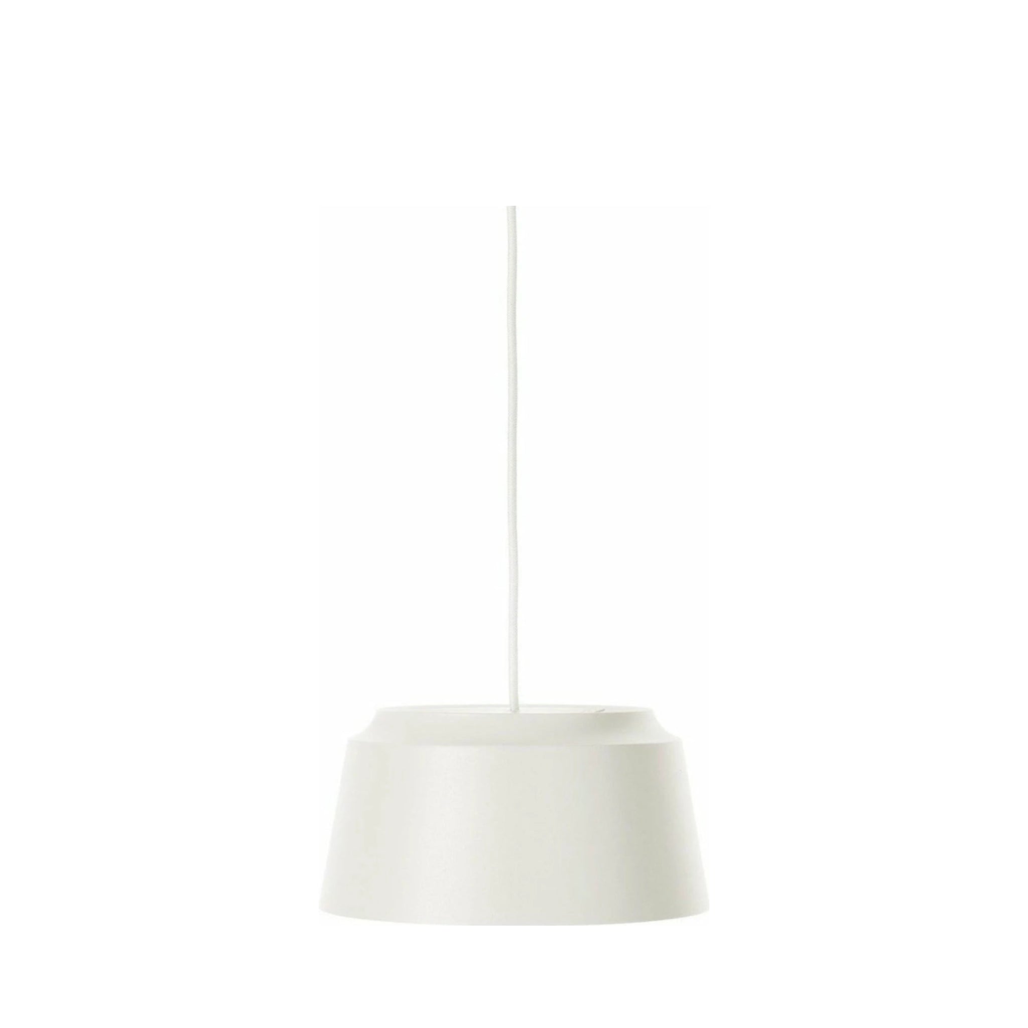 Puik Groove Pendant Small, White