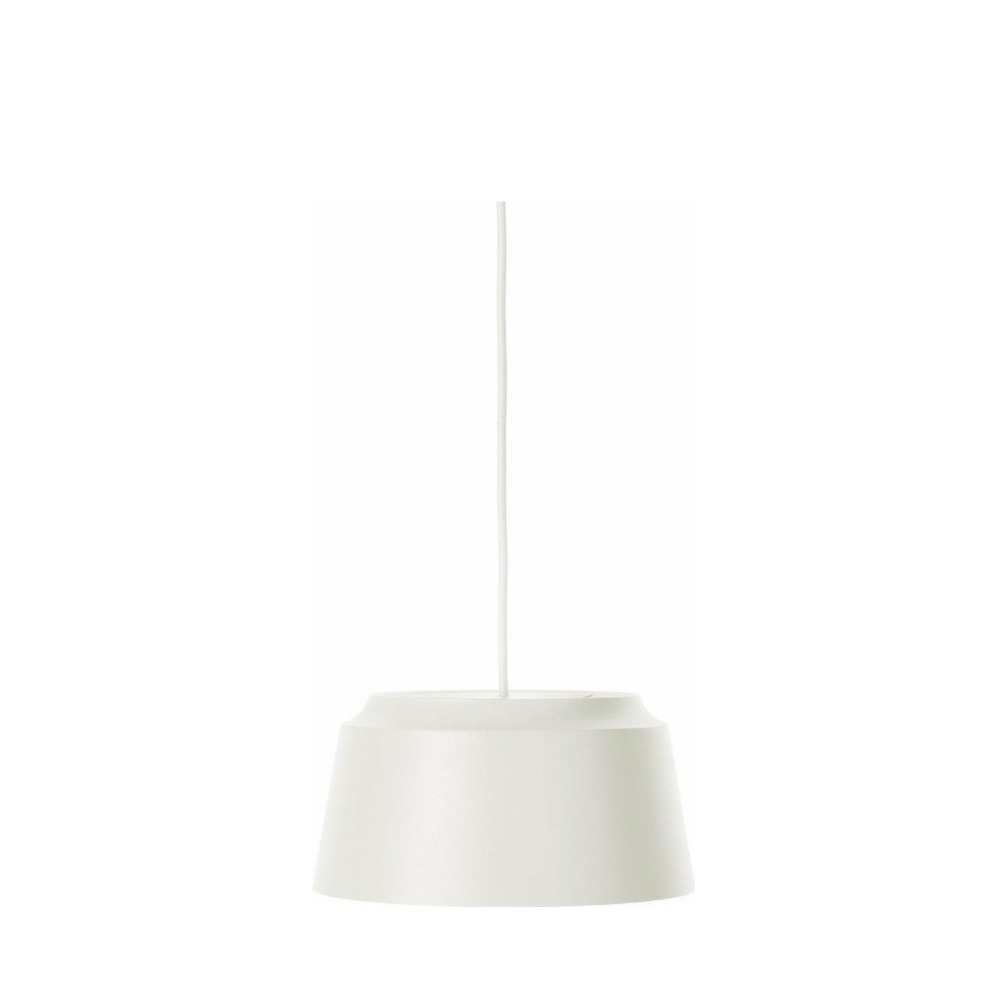 Puik Groove Pendant Small, White