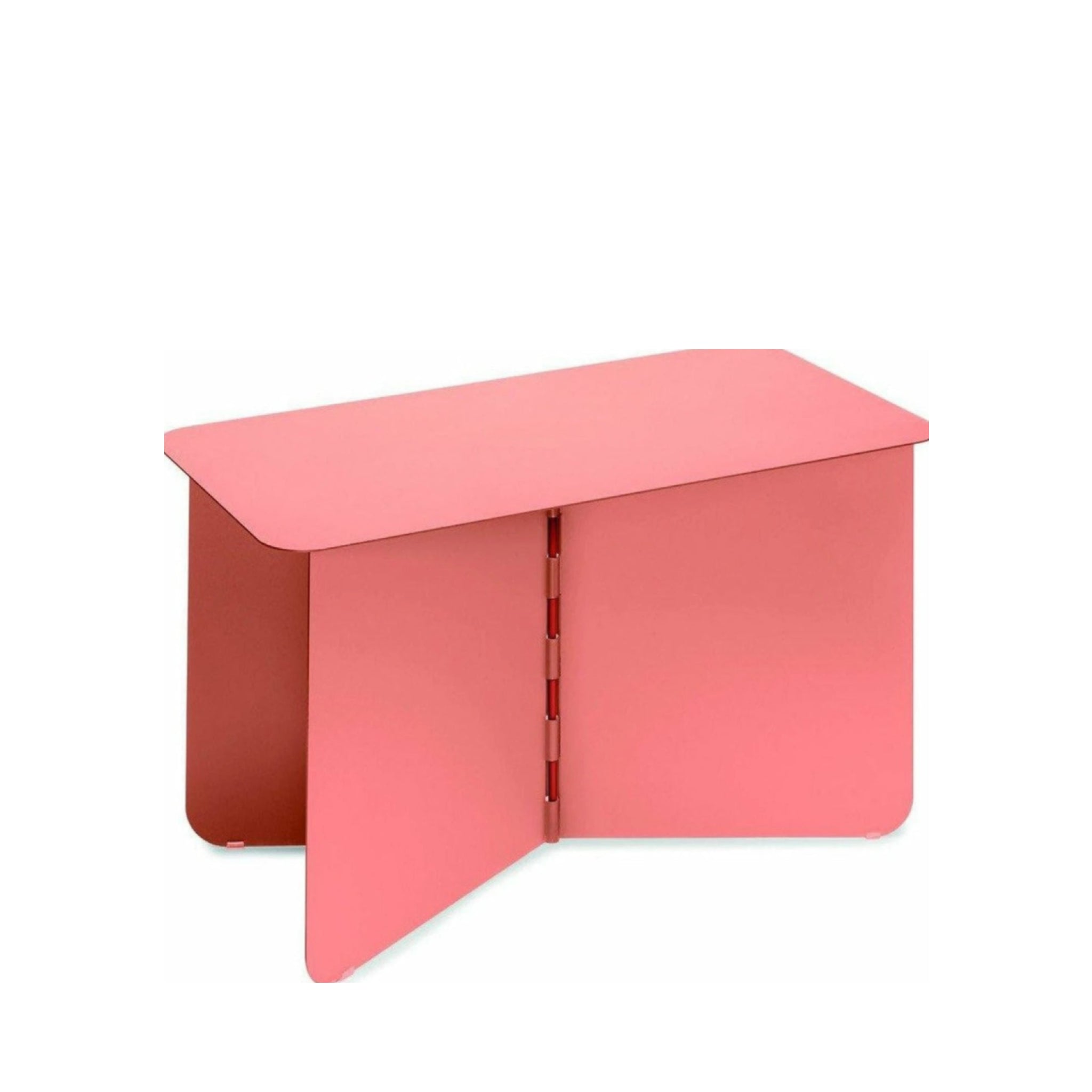 Puik Hinge Side Table 70x35cm, Pink
