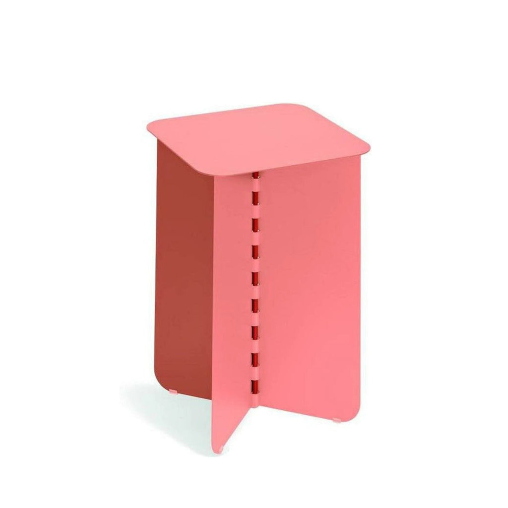 Puik Hinge Side Table 40x40cm, Pink