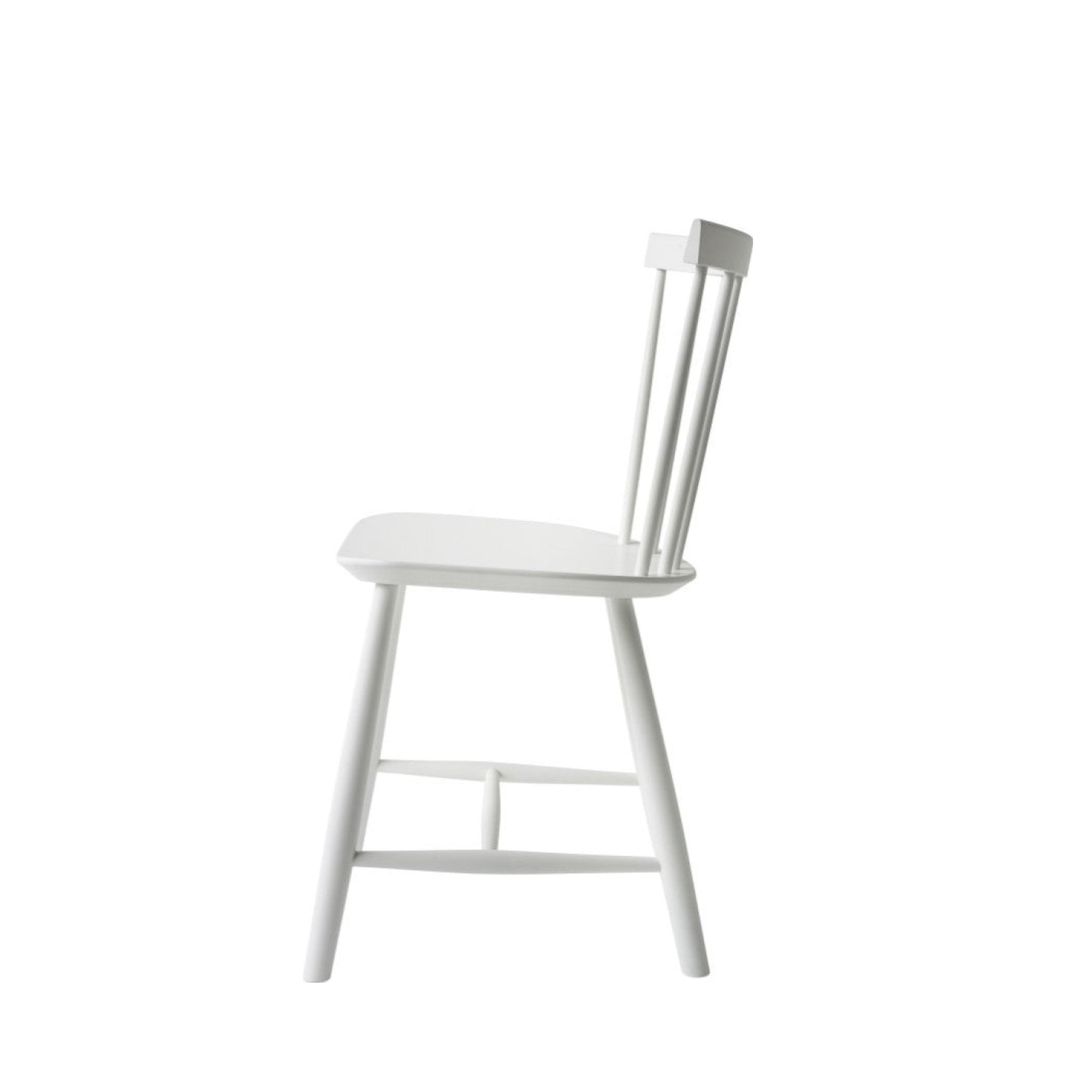 FDB Møbler J46 Chair by Poul Volther – Nordic Swan Ecolabel, Beech White
