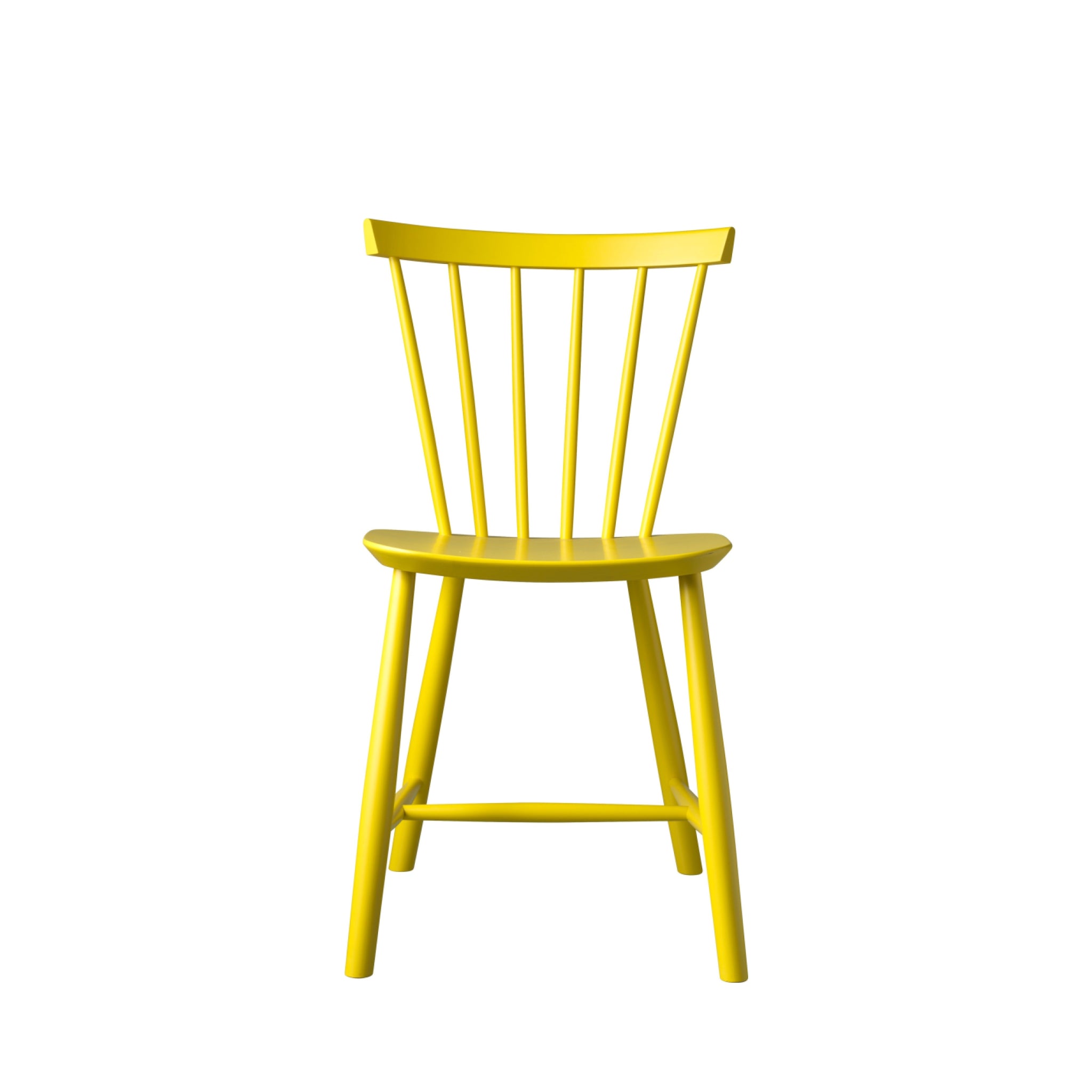FDB Møbler J46 Chair by Poul Volther – Nordic Swan Ecolabel, Yellow Beech