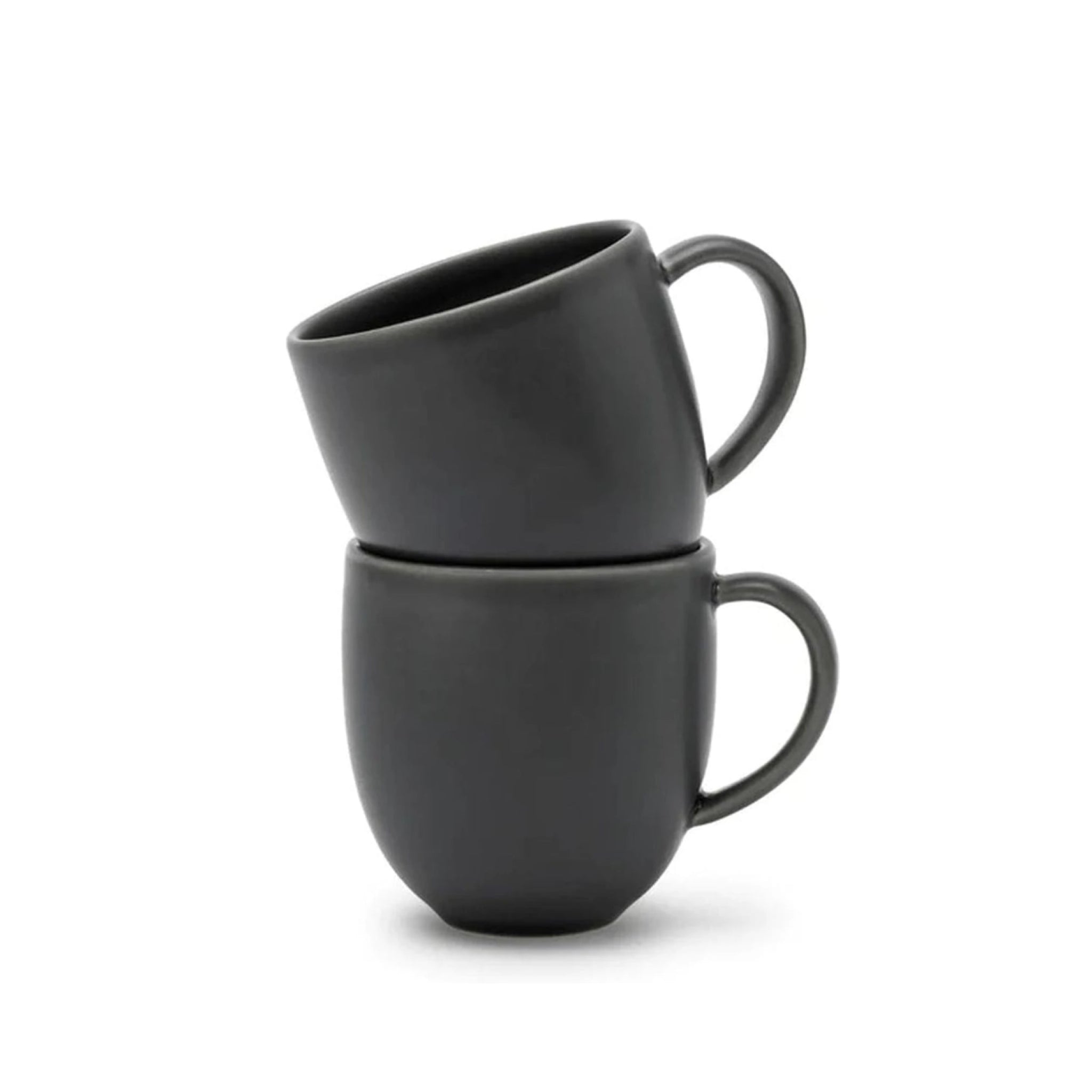 Knabstrup Keramik Tavola cup set of 2 300 ml, grey