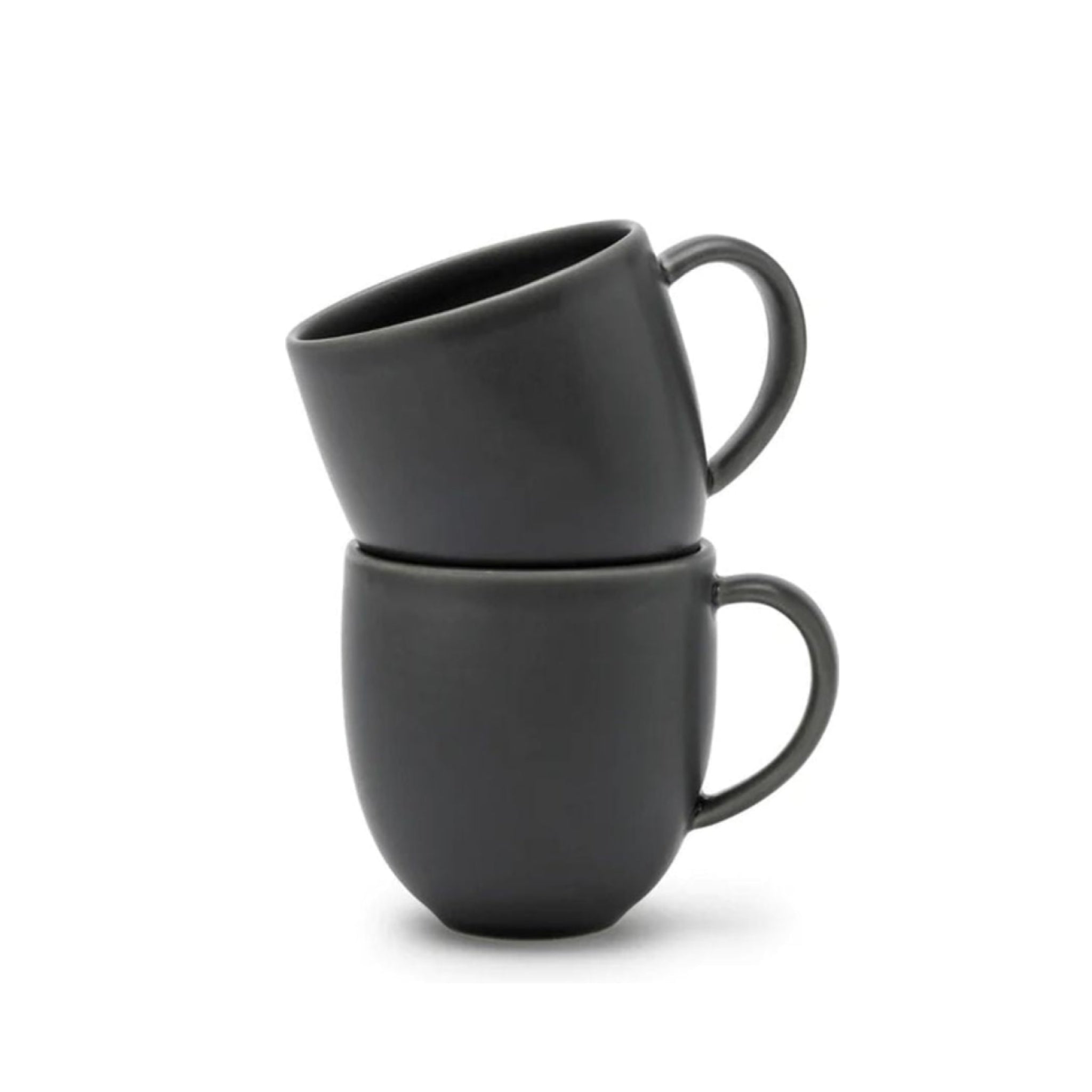 Knabstrup Keramik Tavola cup set of 2 300 ml, grey