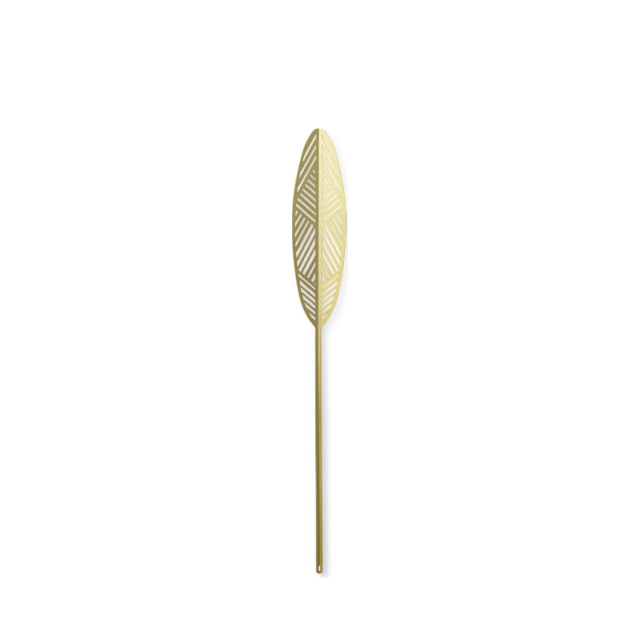 Lucie Kaas Leaflike Metal Sheet Silva Brass, 41cm