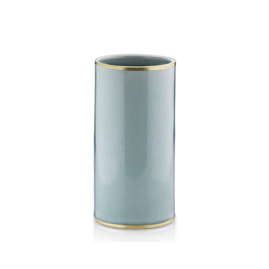 Lucie Kaas Matee Vase Turquoise, 18cm