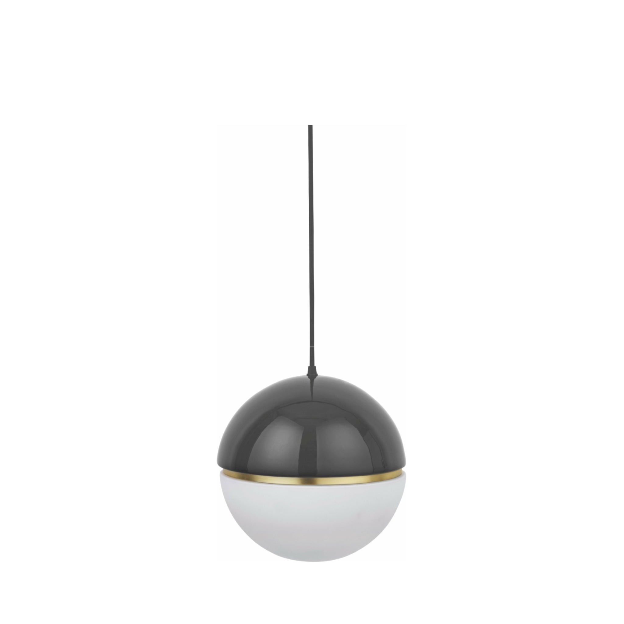 Lucie Kaas Macaroon pendant lamps dark grey, Ø26 cm