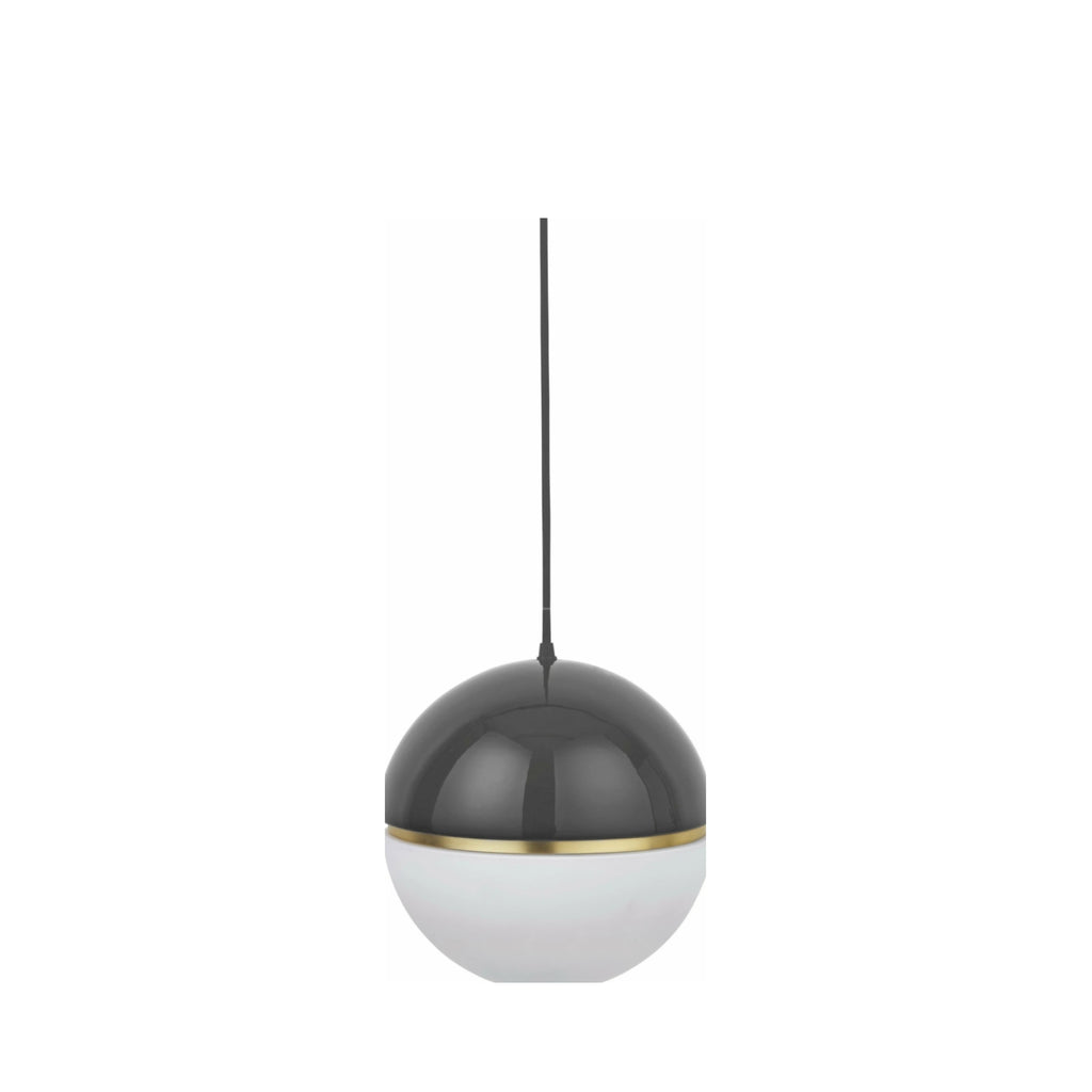 Lucie Kaas Macaroon pendant lamps dark grey, Ø26 cm