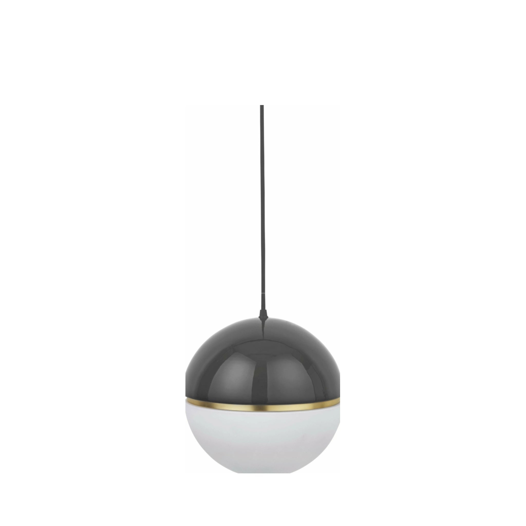 Lucie Kaas Macaroon pendant lamps dark grey, Ø26 cm