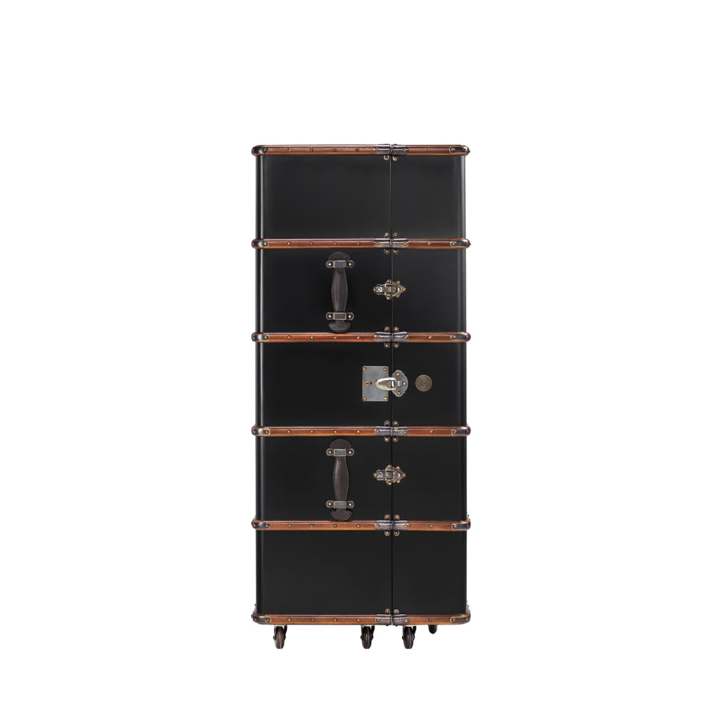Authentic Models Stateroom Cabinet Case, Black