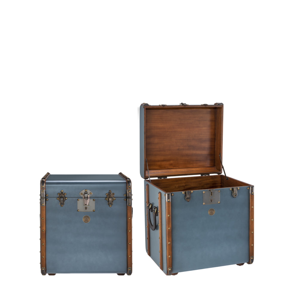 Authentic Models Stateroom Side Table, Petrol