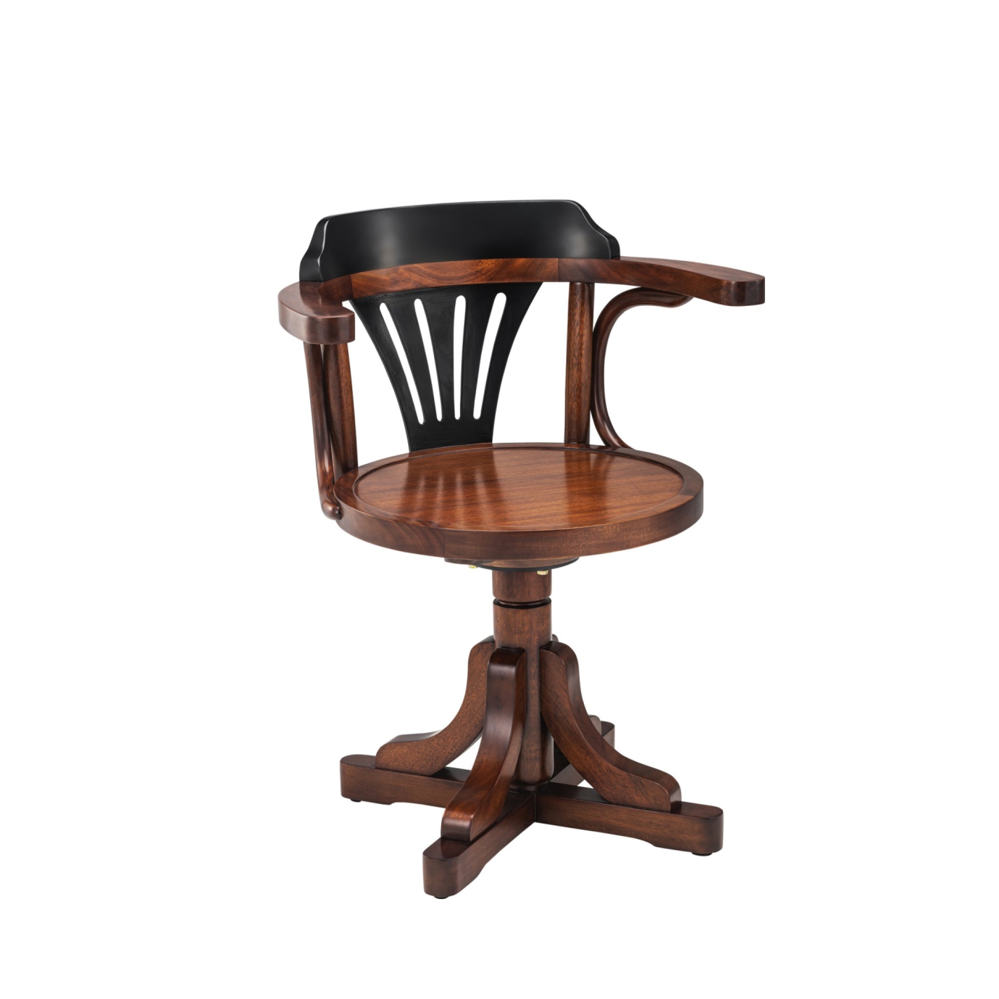Authentic Models Executive Chair, Black & Honey