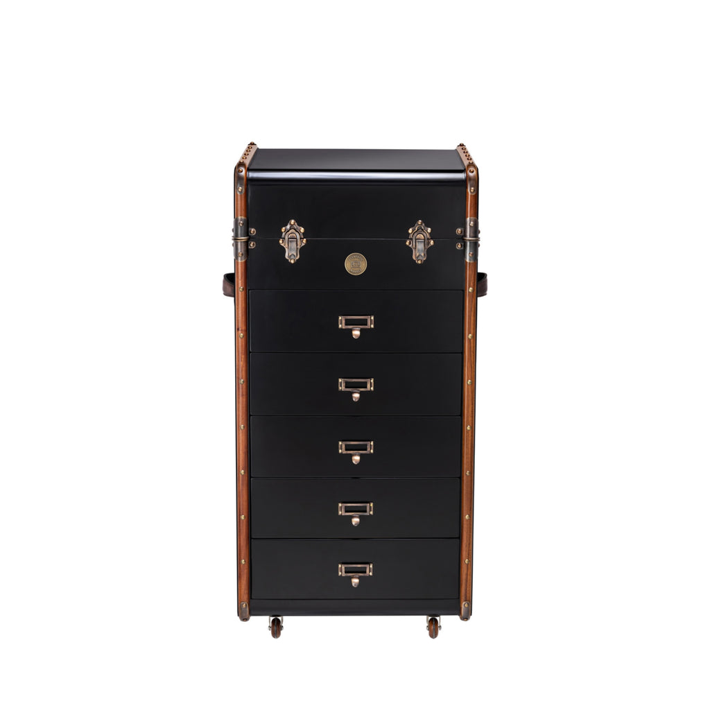 Authentic Models Stateroom Drawers Black, Large