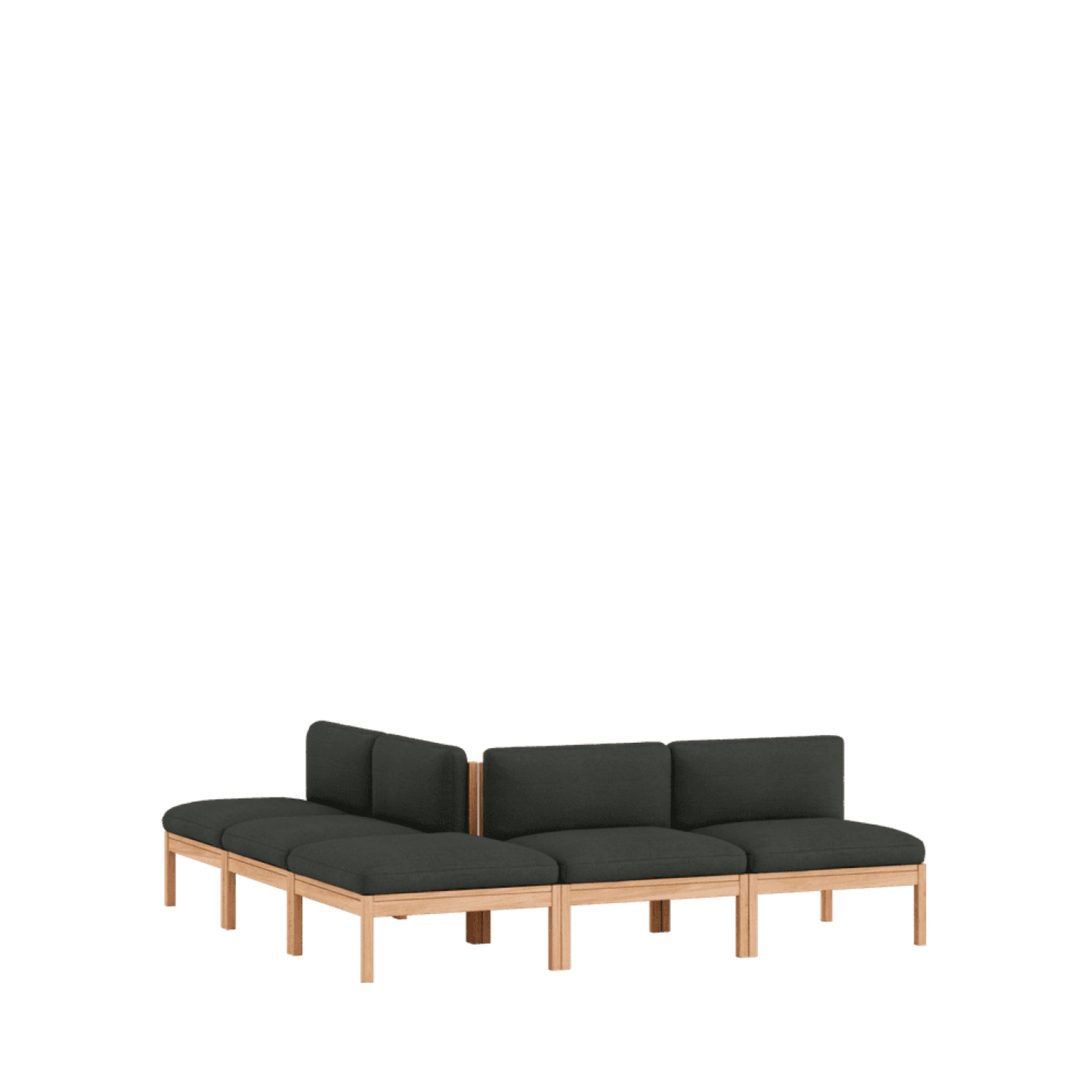 Moebe Modular Sofa Set, Mixed Combination C, Re-wool 198 (fsc Mix Credit)