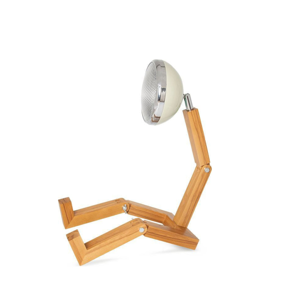 Mr. Wattson Mega Floor Lamp, Vintage White