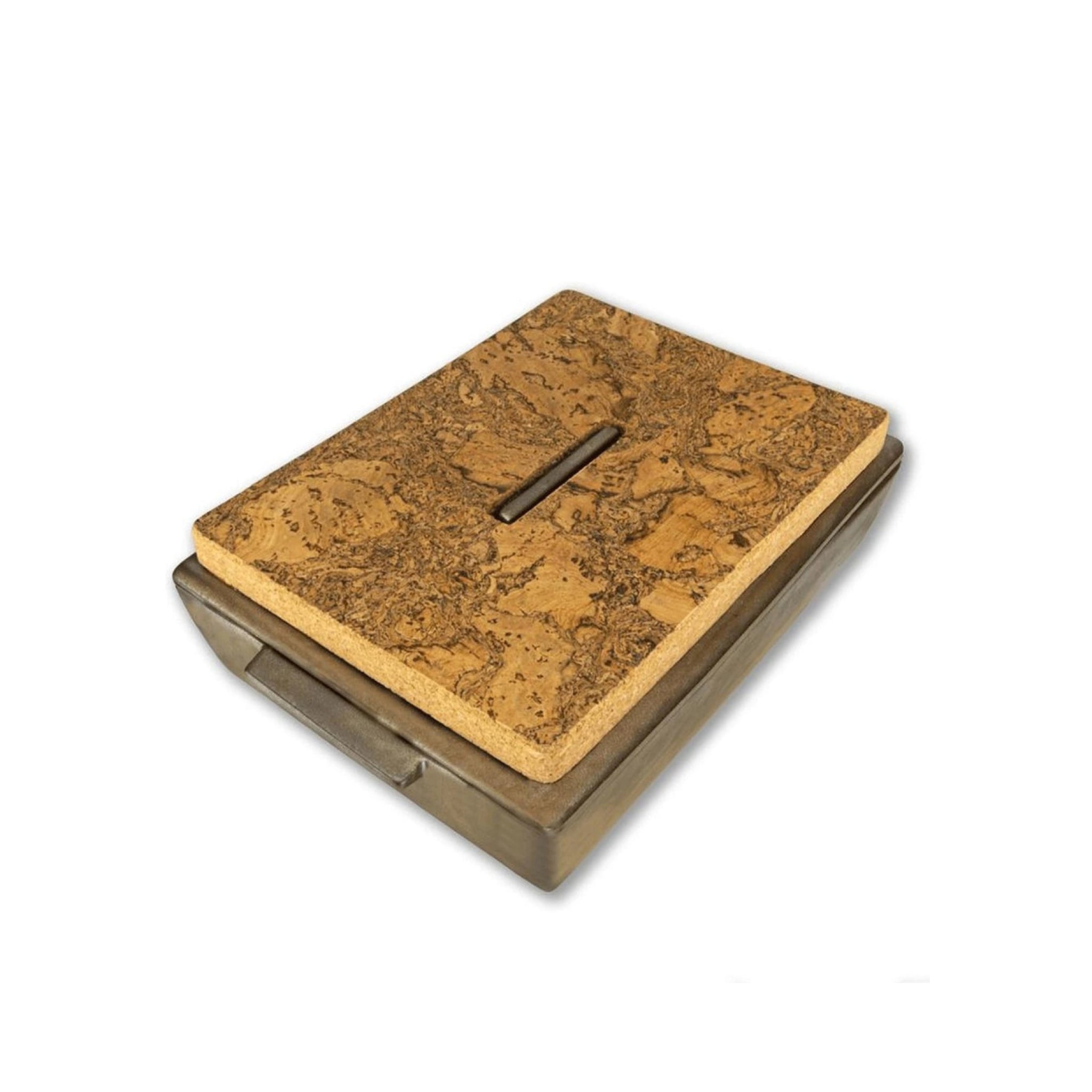 Dutchdeluxes rectangular casserole dish large, platinum matt