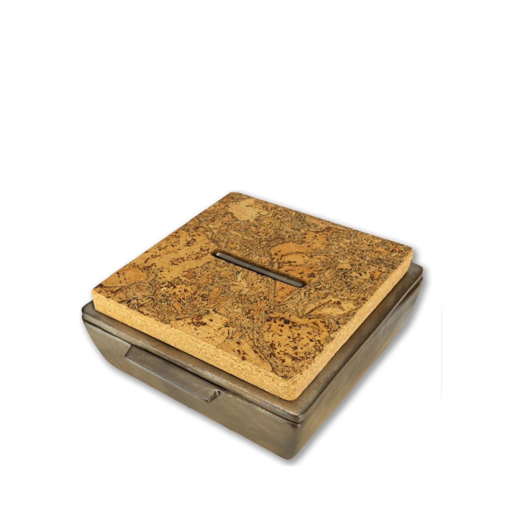 Dutchdeluxes rectangular casserole dish ceramic medium, platinum matt