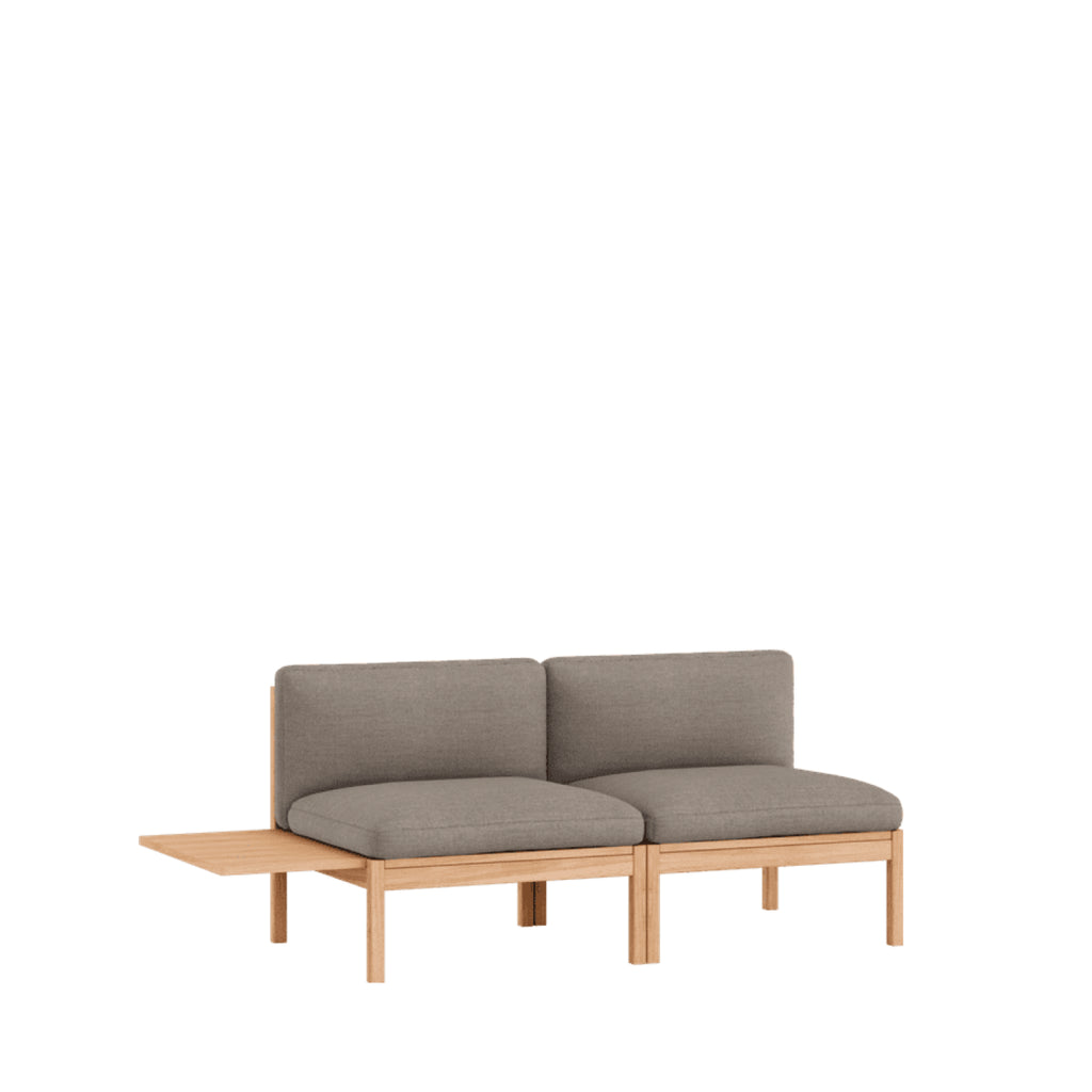 Moebe Modular Sofa Set, 2 Seater Sofa With 1 Side Table, Autumn 331 (fsc Mix Credit)