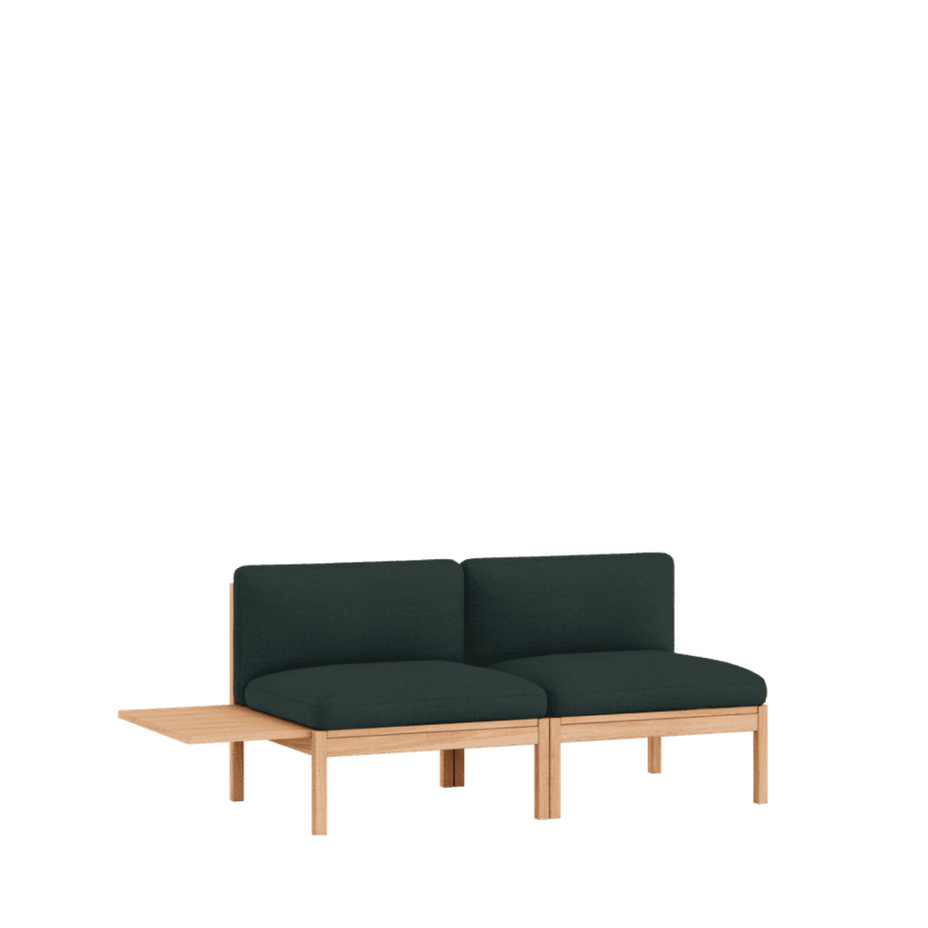 Moebe Modular Sofa Set, 2 Seater Sofa With 1 Side Table, Autumn 971 (fsc Mix Credit)