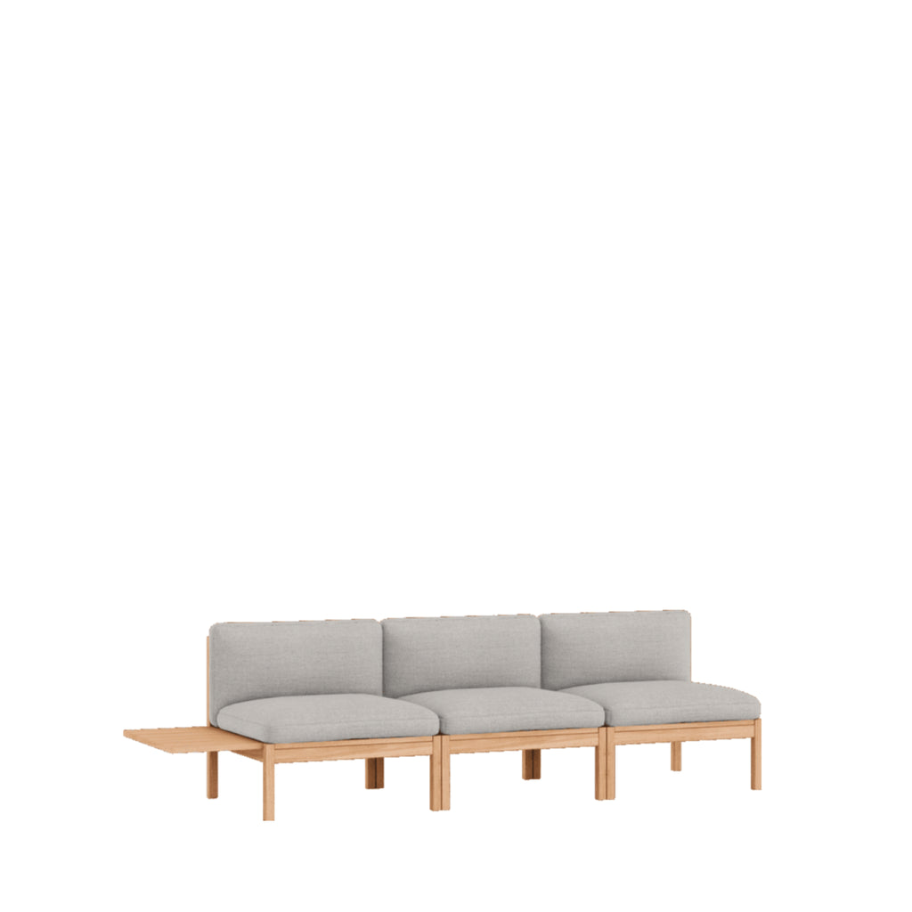 Moebe Modular Sofa Set, 3 Seater Sofa With 1 Side Table, Autumn 101 (fsc Mix Credit)