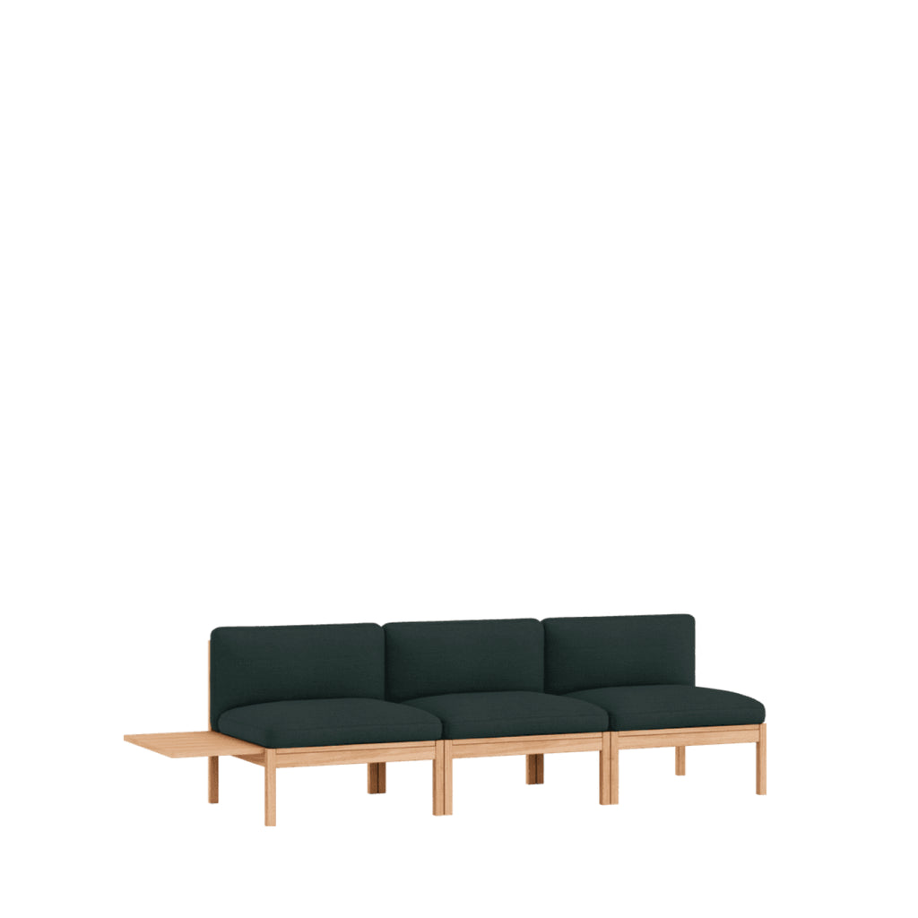Moebe Modular Sofa Set, 3 Seater Sofa With 1 Side Table, Autumn 971 (fsc Mix Credit)