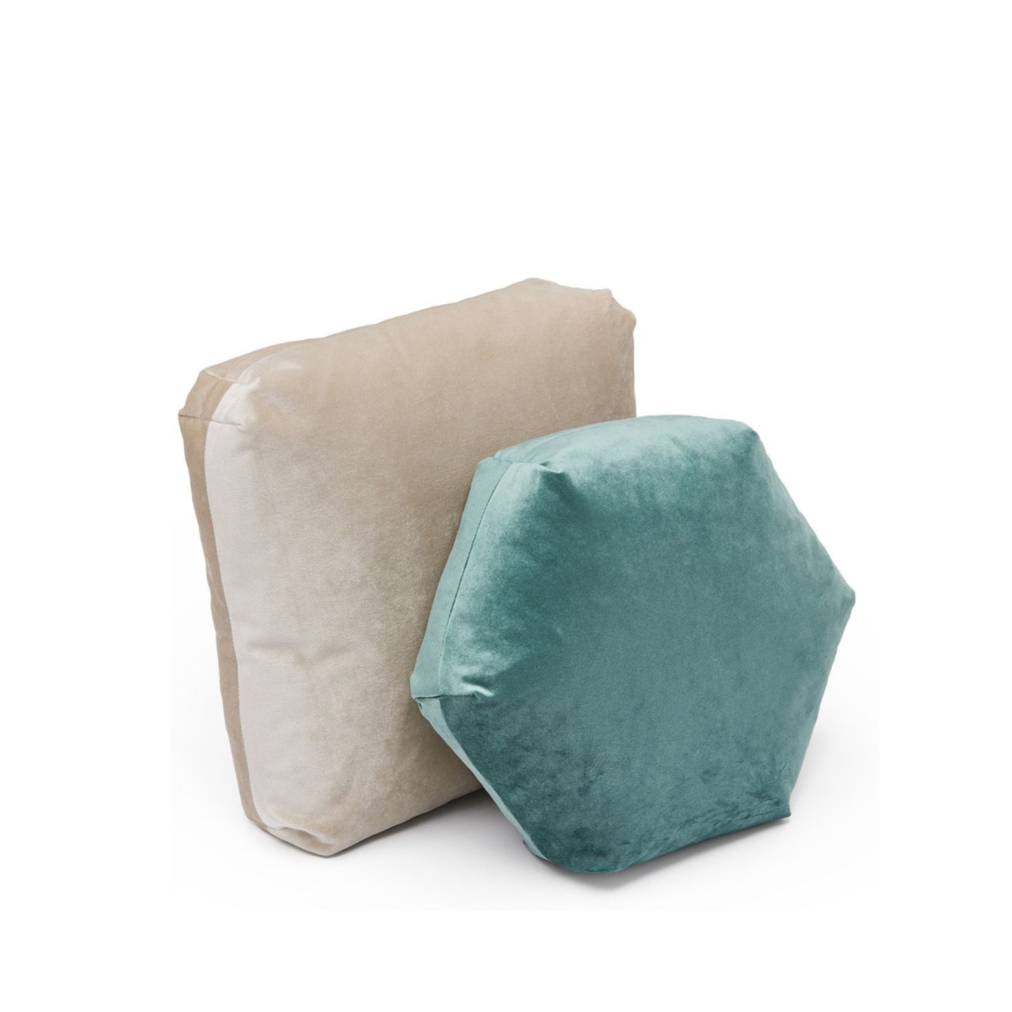Puik Plus Hexagon Cushion, Green