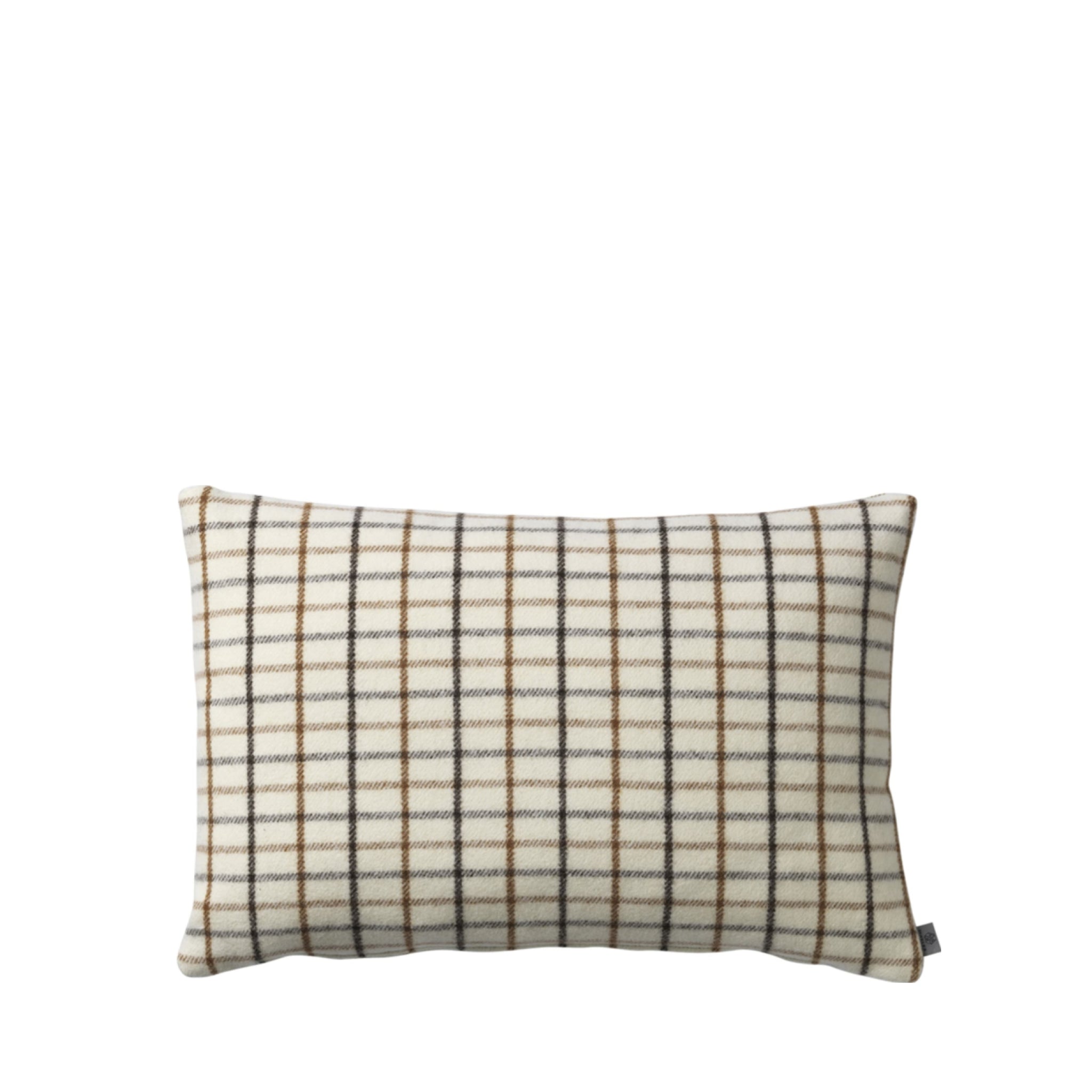 FDB Møbler R16 Slotsholmen Brown Cushion 40x60cm Classic Wool Textile