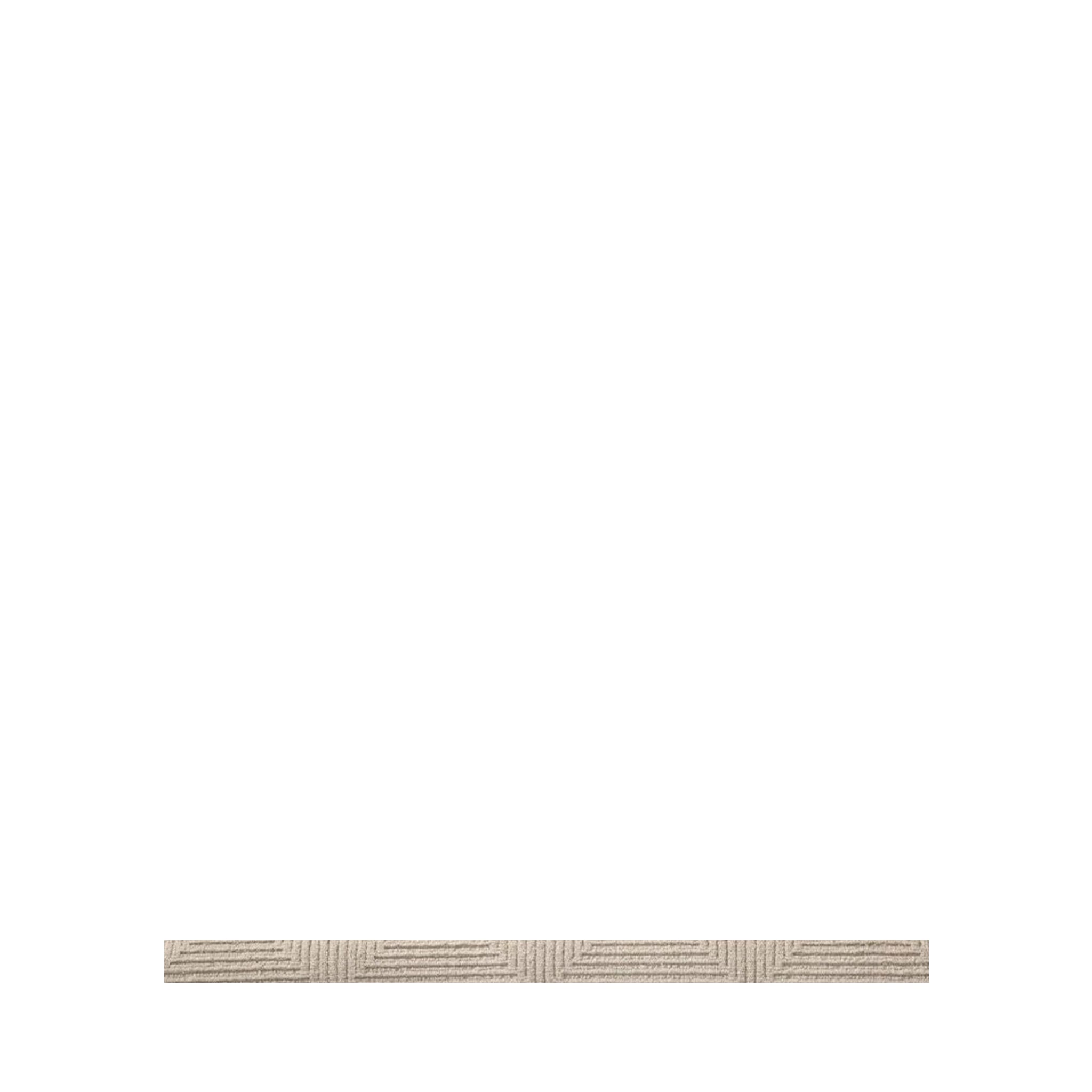 FDB Møbler Kirkeby Beige Bath Mat - 100% Organic Cotton, Eco-Friendly Design