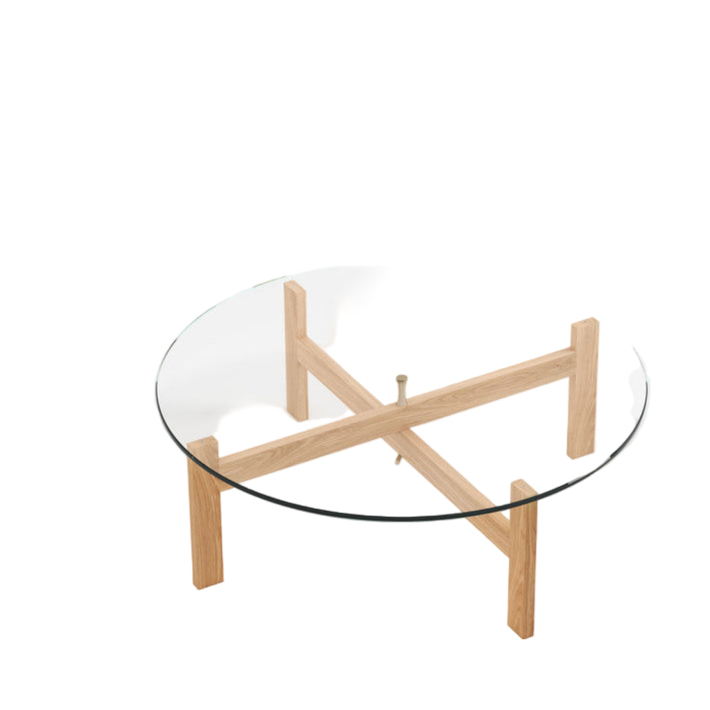 Moebe Round Coffee Table, 88 Cm, Oak (fsc 100%)
