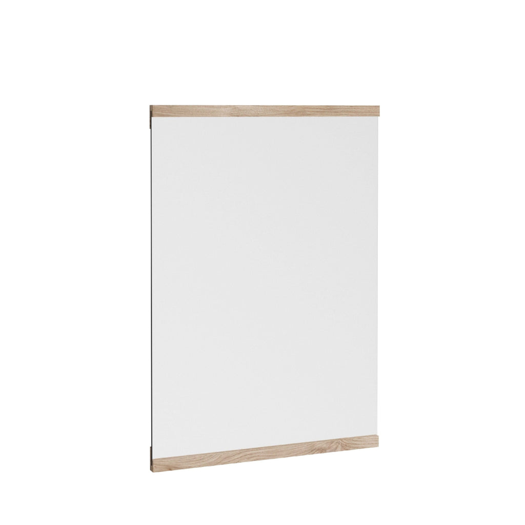 Moebe Rectangular Oak Wall Mirror 43.3x30 cm - Minimalist Nordic Design