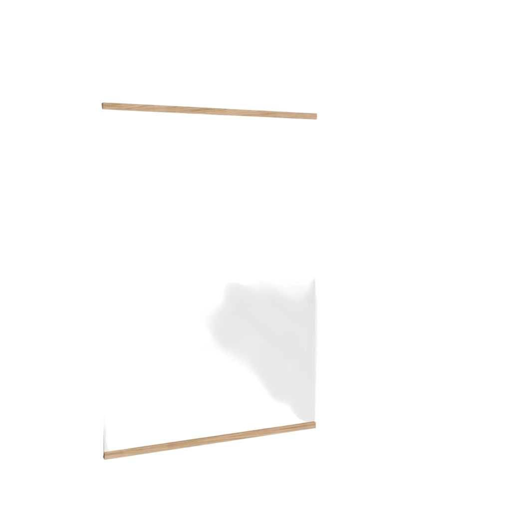 Moebe Rectangular Oak Wall Mirror 101.8x70 cm - Minimalist Nordic Design