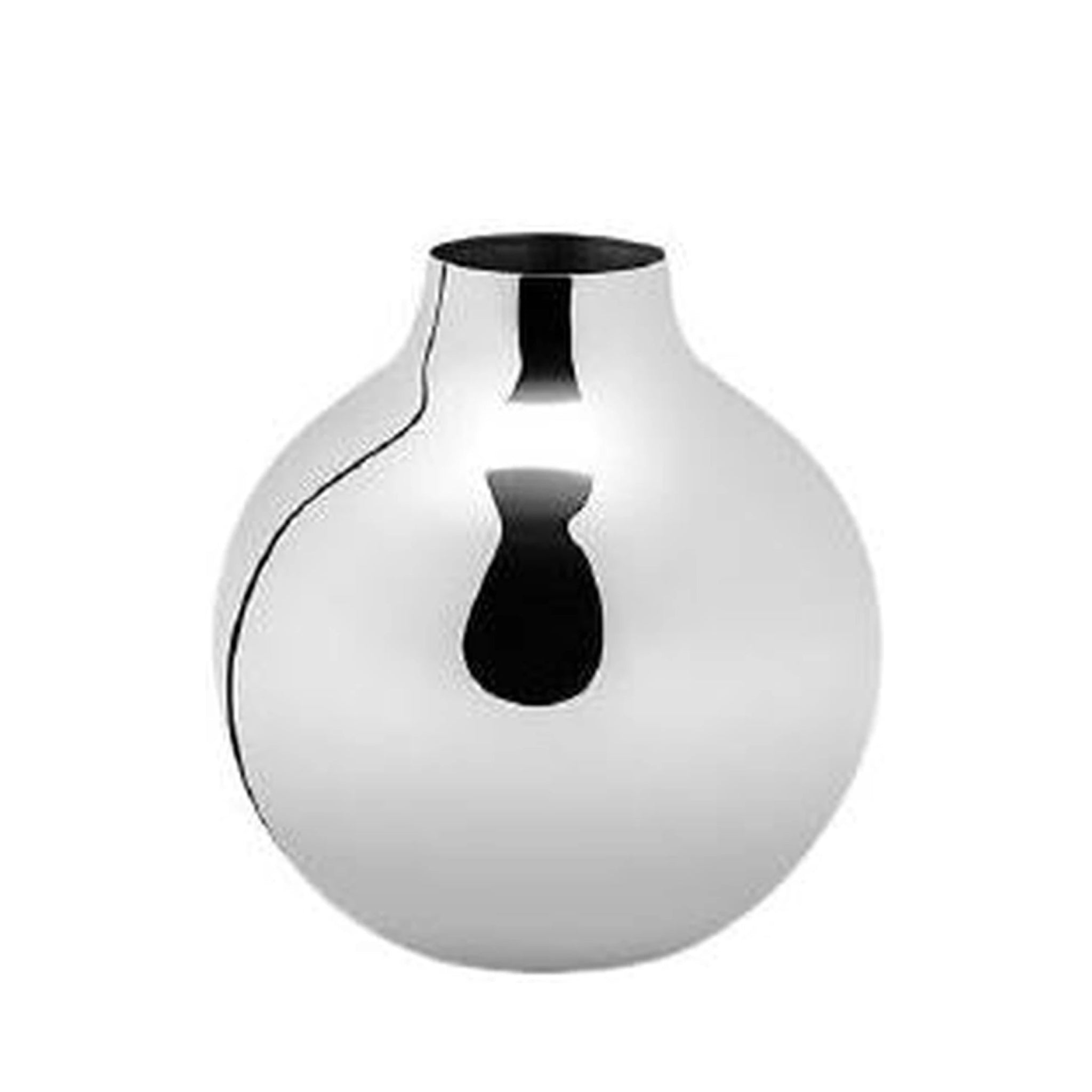 Skultuna Boule Vase Mini, Silver