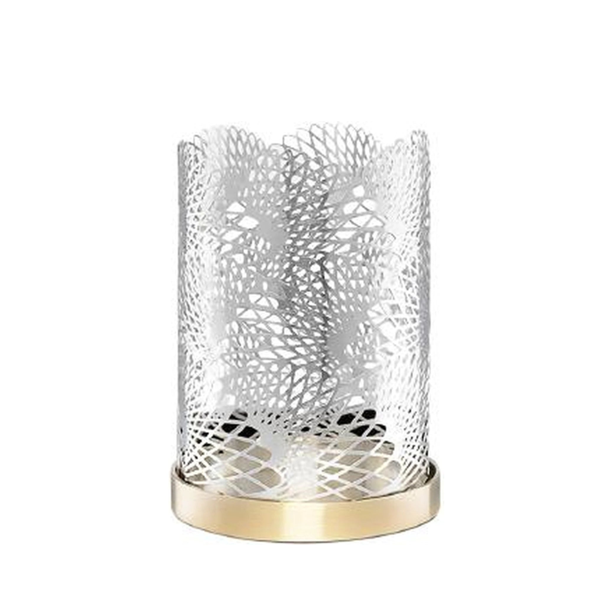 Skultuna Celestial Tealight Holder, Silver