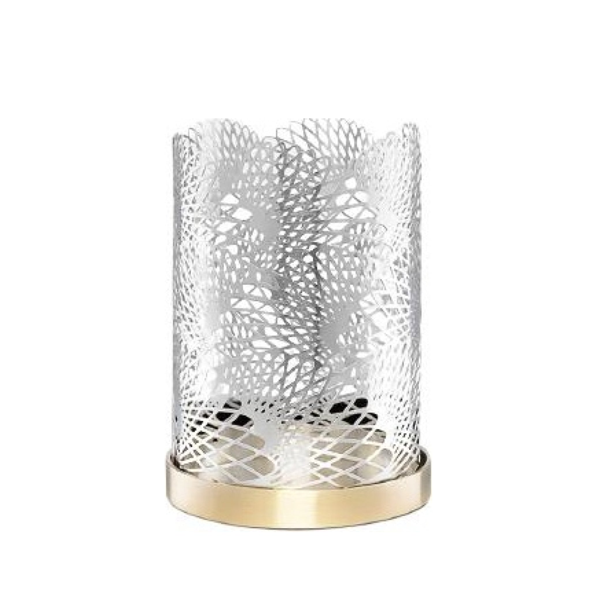 Skultuna Celestial Tealight Holder, Silver